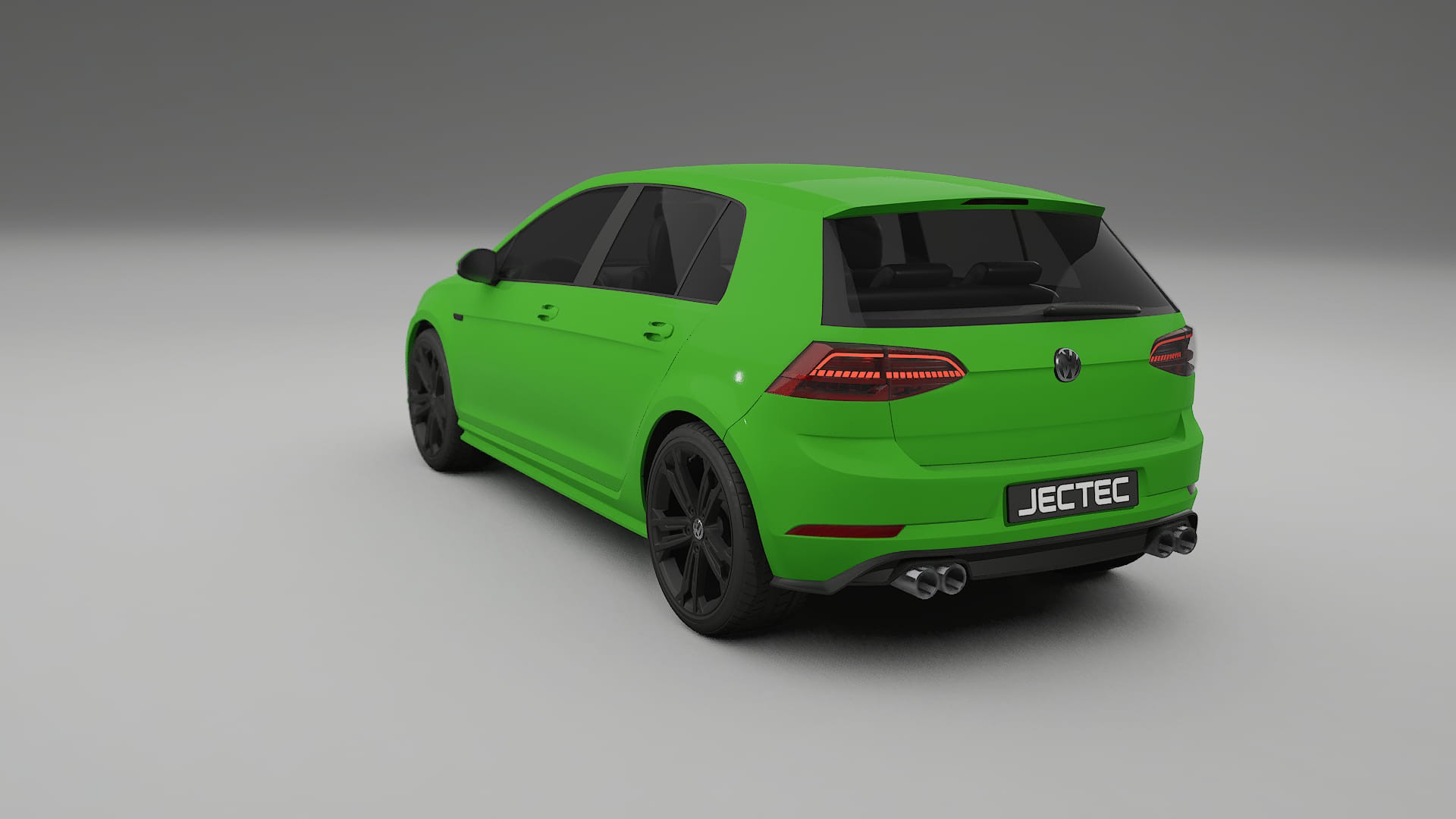 VW Golf Mk7 TPU Lackskyddsfilm | VENOM Färgskiftande PPF – Komplett Förskuret Kit