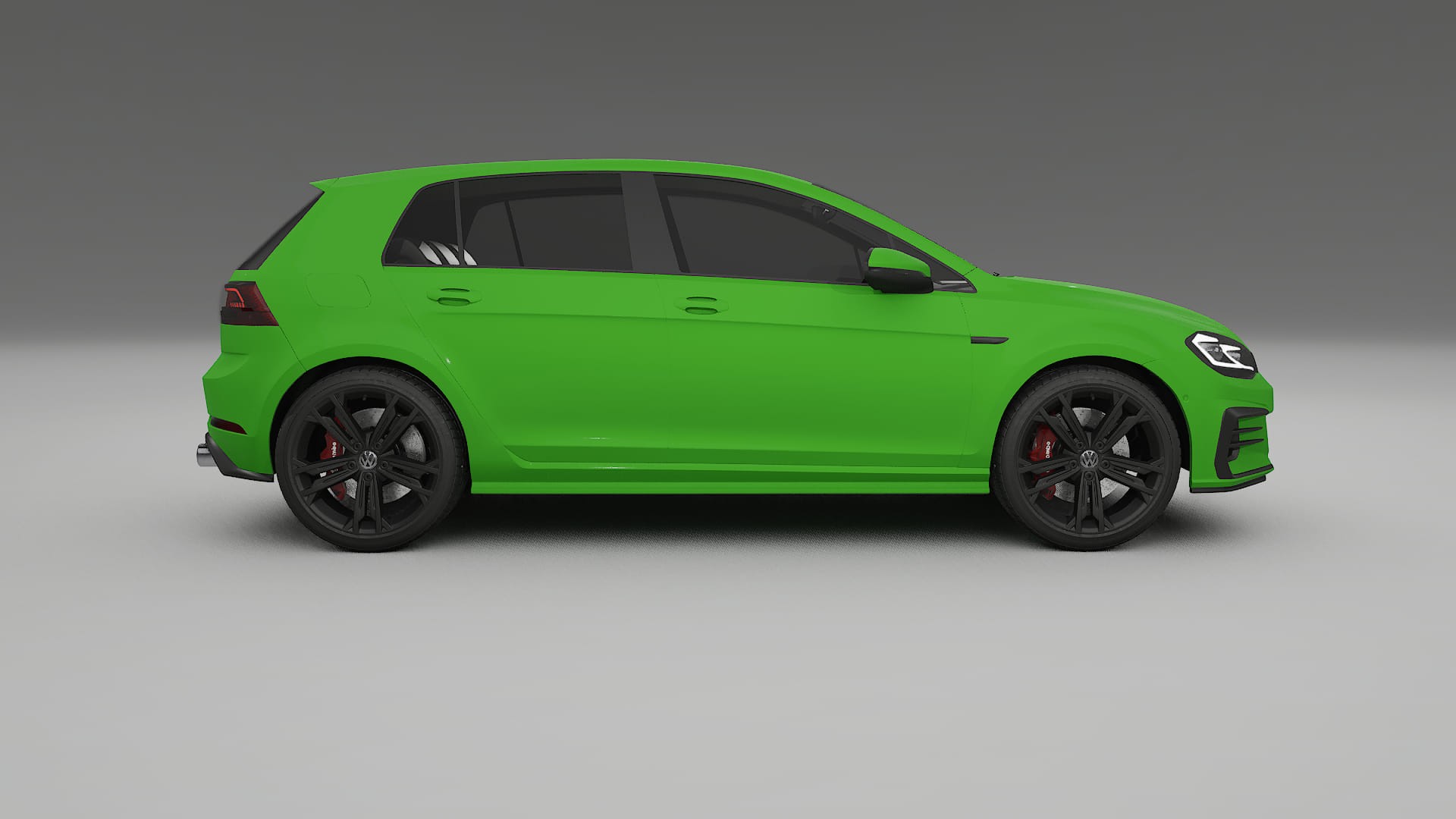 VW Golf Mk7 TPU Lackskyddsfilm | VENOM Färgskiftande PPF – Komplett Förskuret Kit