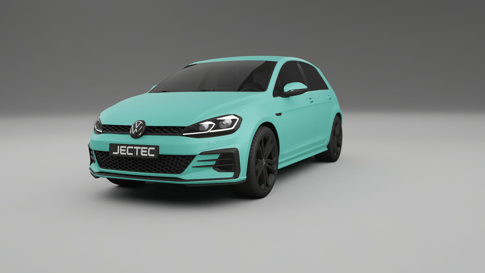 VW Golf Mk7 TPU Lackskyddsfilm | FROST Färgskiftande PPF – Komplett Förskuret Kit
