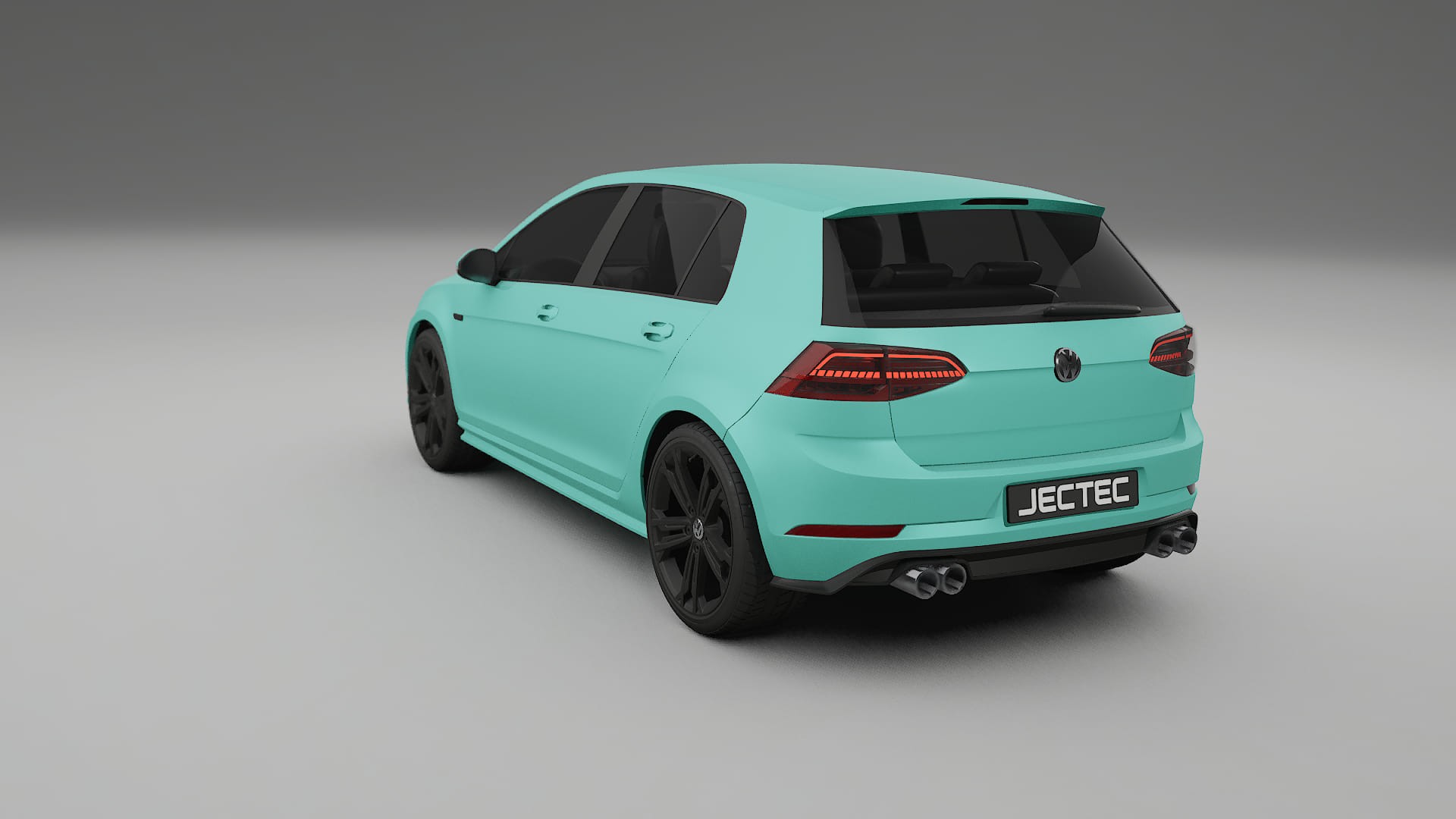 VW Golf Mk7 TPU Lackskyddsfilm | FROST Färgskiftande PPF – Komplett Förskuret Kit