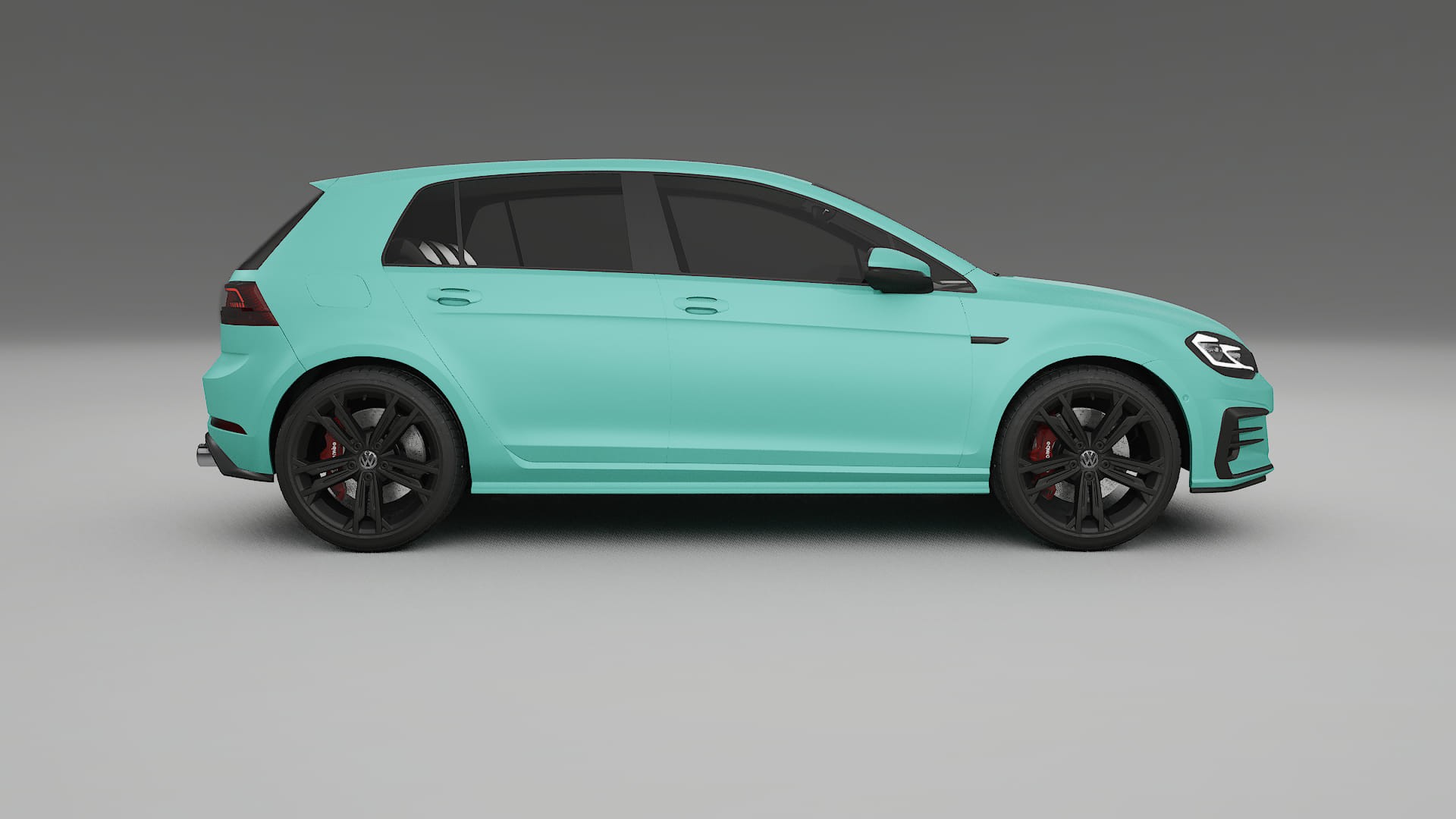 VW Golf Mk7 TPU Lackskyddsfilm | FROST Färgskiftande PPF – Komplett Förskuret Kit