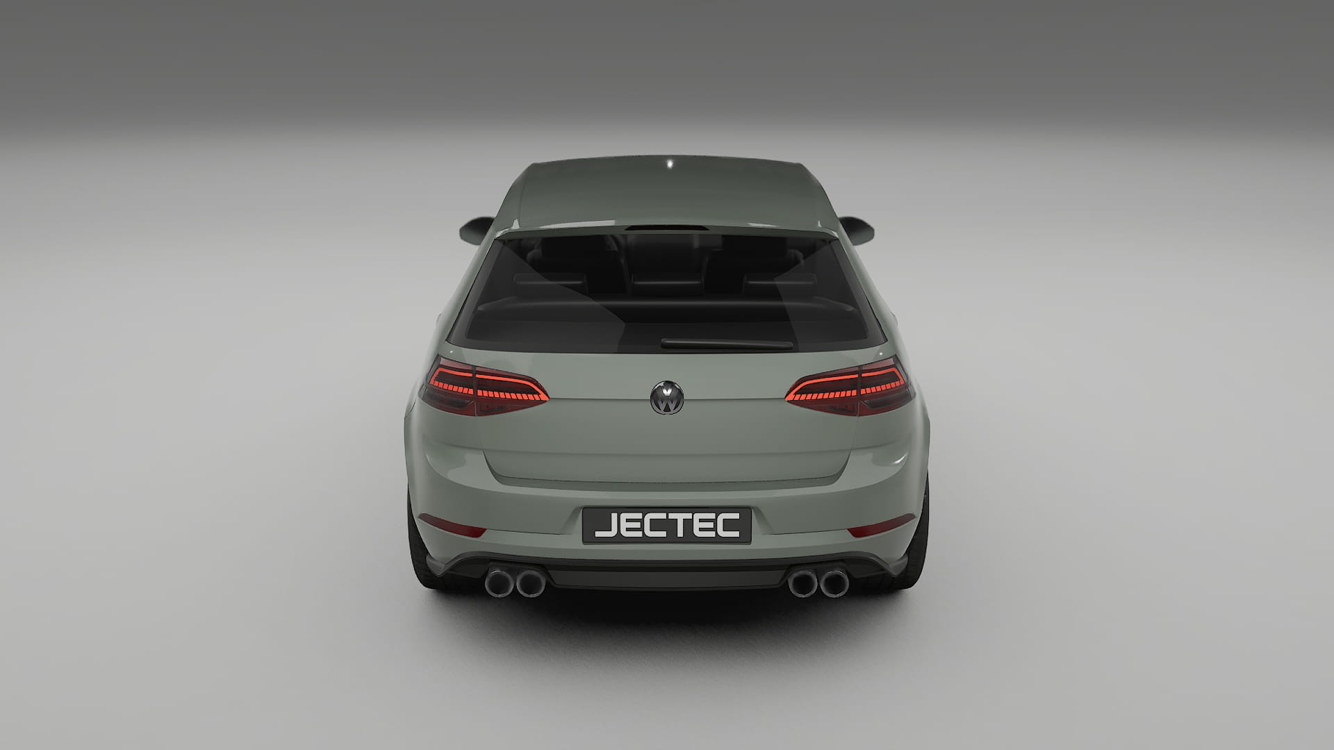 VW Golf Mk7 TPU Lackskyddsfilm | SLATE Färgskiftande PPF – Komplett Förskuret Kit