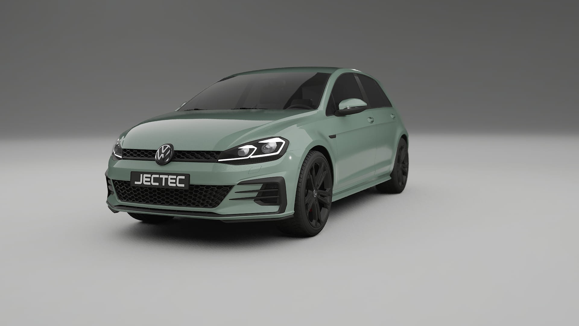 VW Golf Mk7 TPU Lackskyddsfilm | CINDER Färgskiftande PPF – Komplett Förskuret Kit