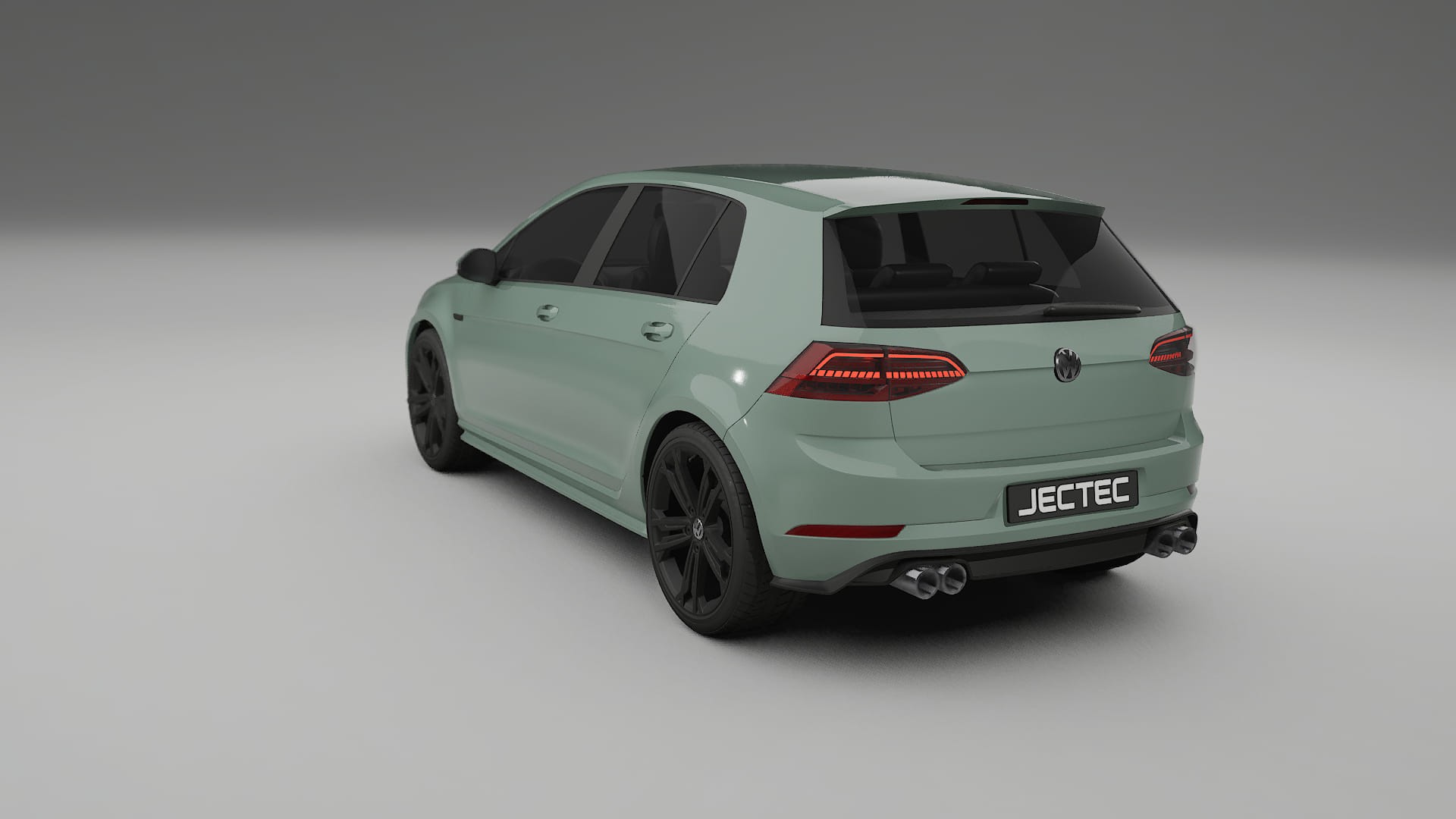 VW Golf Mk7 TPU Lackskyddsfilm | CINDER Färgskiftande PPF – Komplett Förskuret Kit
