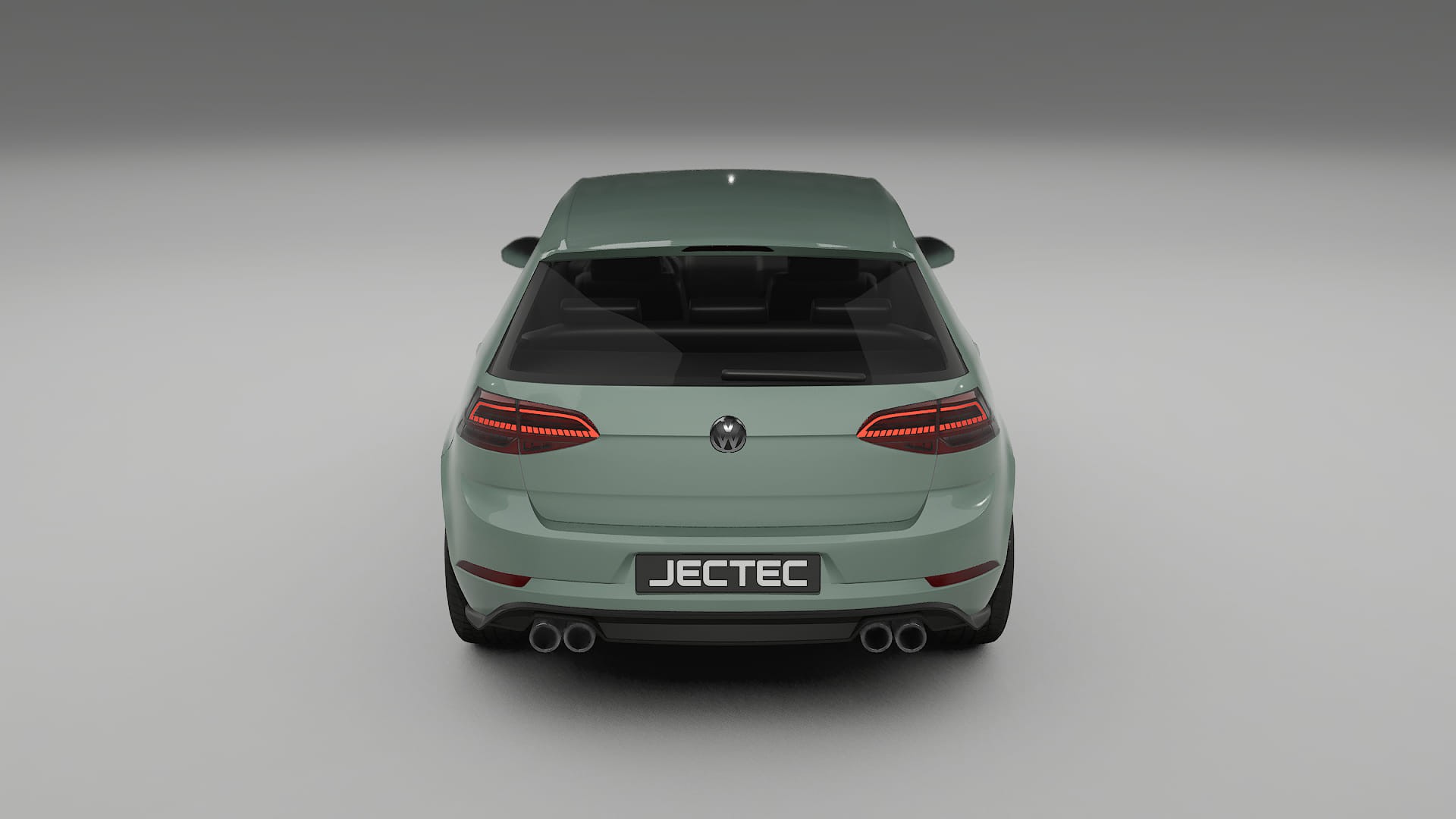 VW Golf Mk7 TPU Lackskyddsfilm | CINDER Färgskiftande PPF – Komplett Förskuret Kit