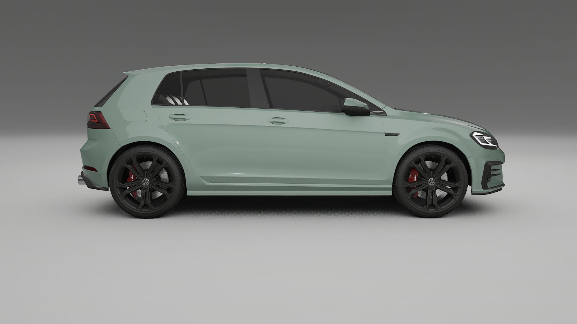 VW Golf Mk7 TPU Lackskyddsfilm | CINDER Färgskiftande PPF – Komplett Förskuret Kit