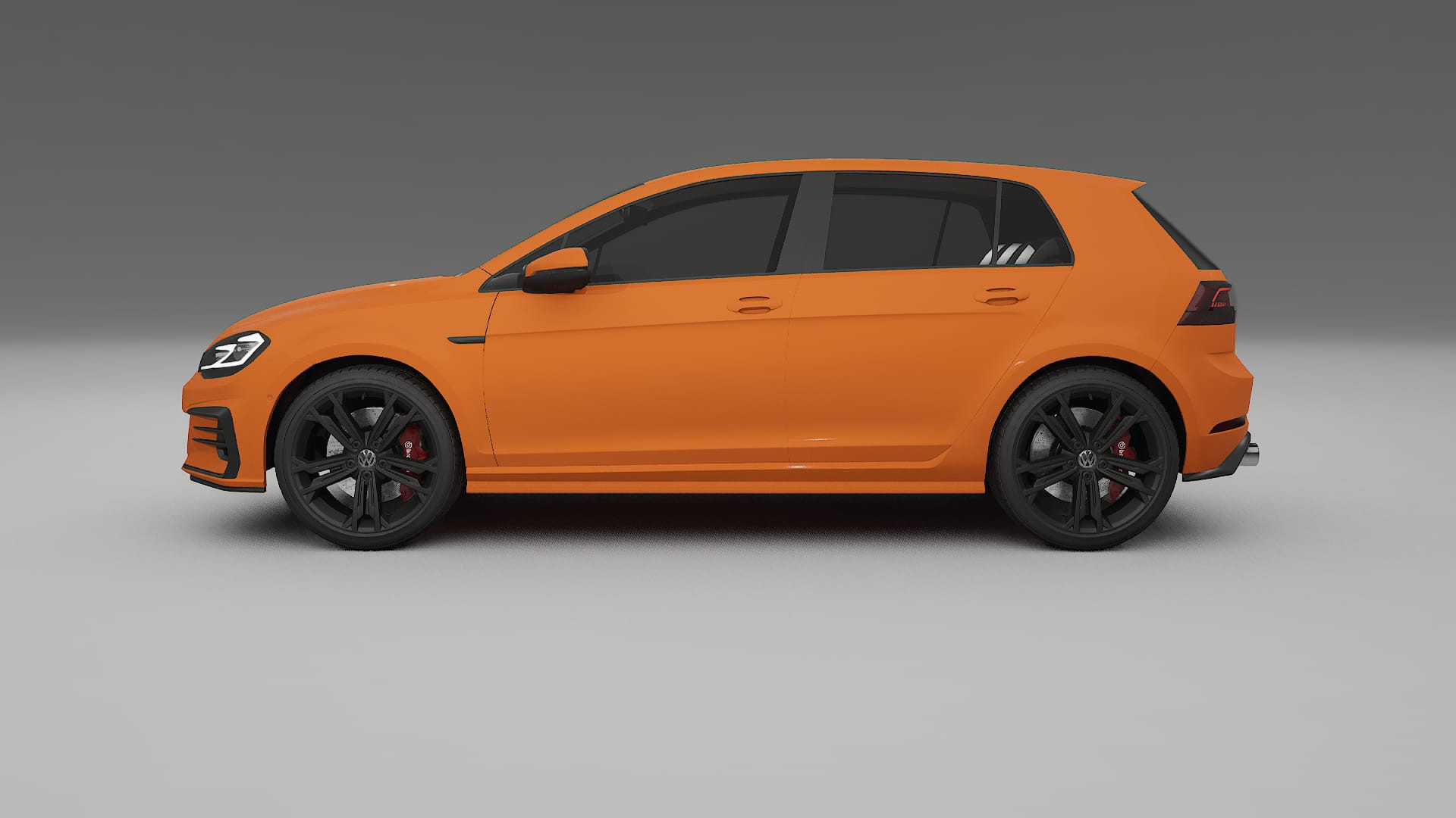 VW Golf Mk7 TPU Lackskyddsfilm | ROCKET Färgskiftande PPF – Komplett Förskuret Kit