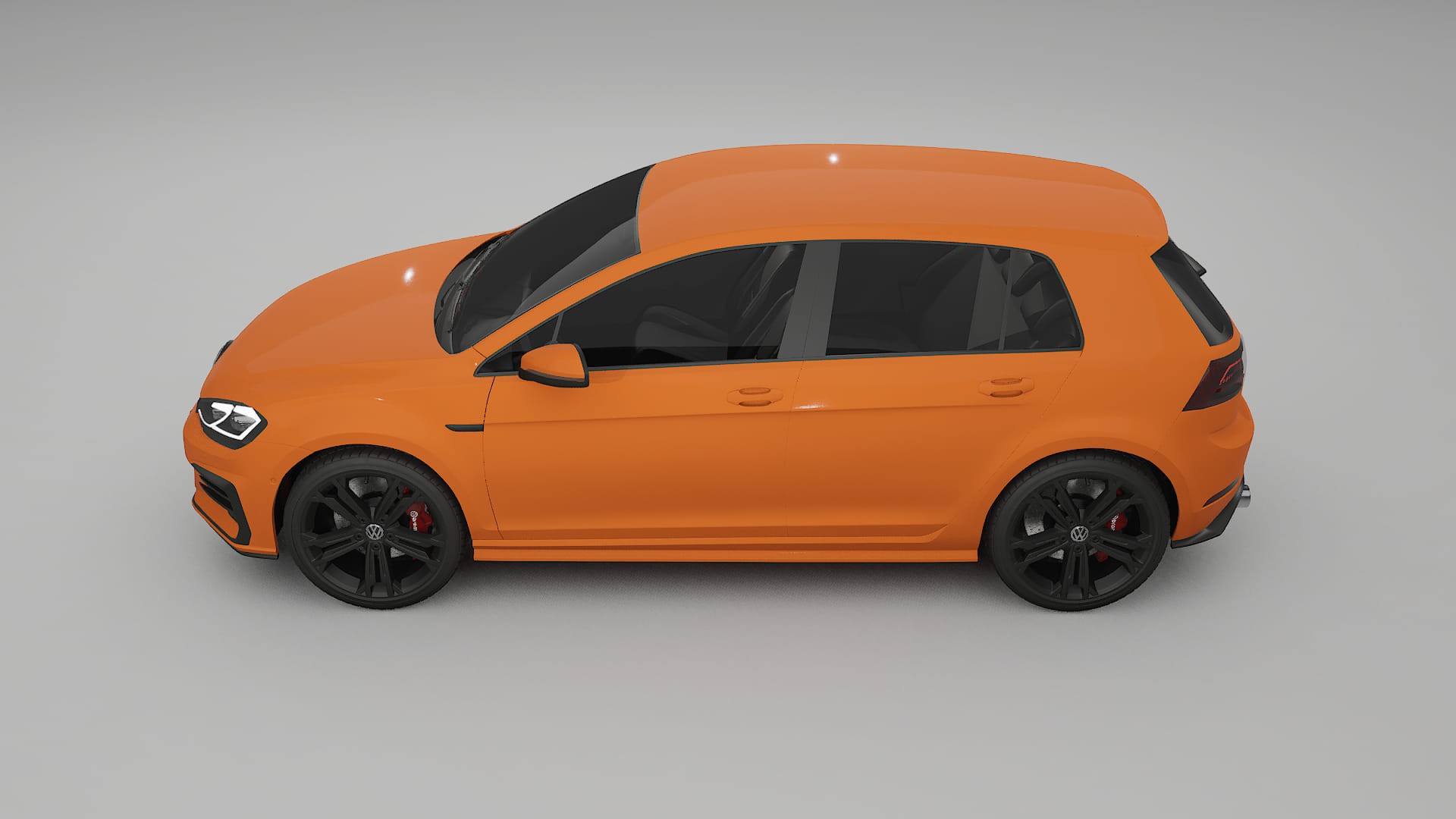 VW Golf Mk7 TPU Lackskyddsfilm | ROCKET Färgskiftande PPF – Komplett Förskuret Kit