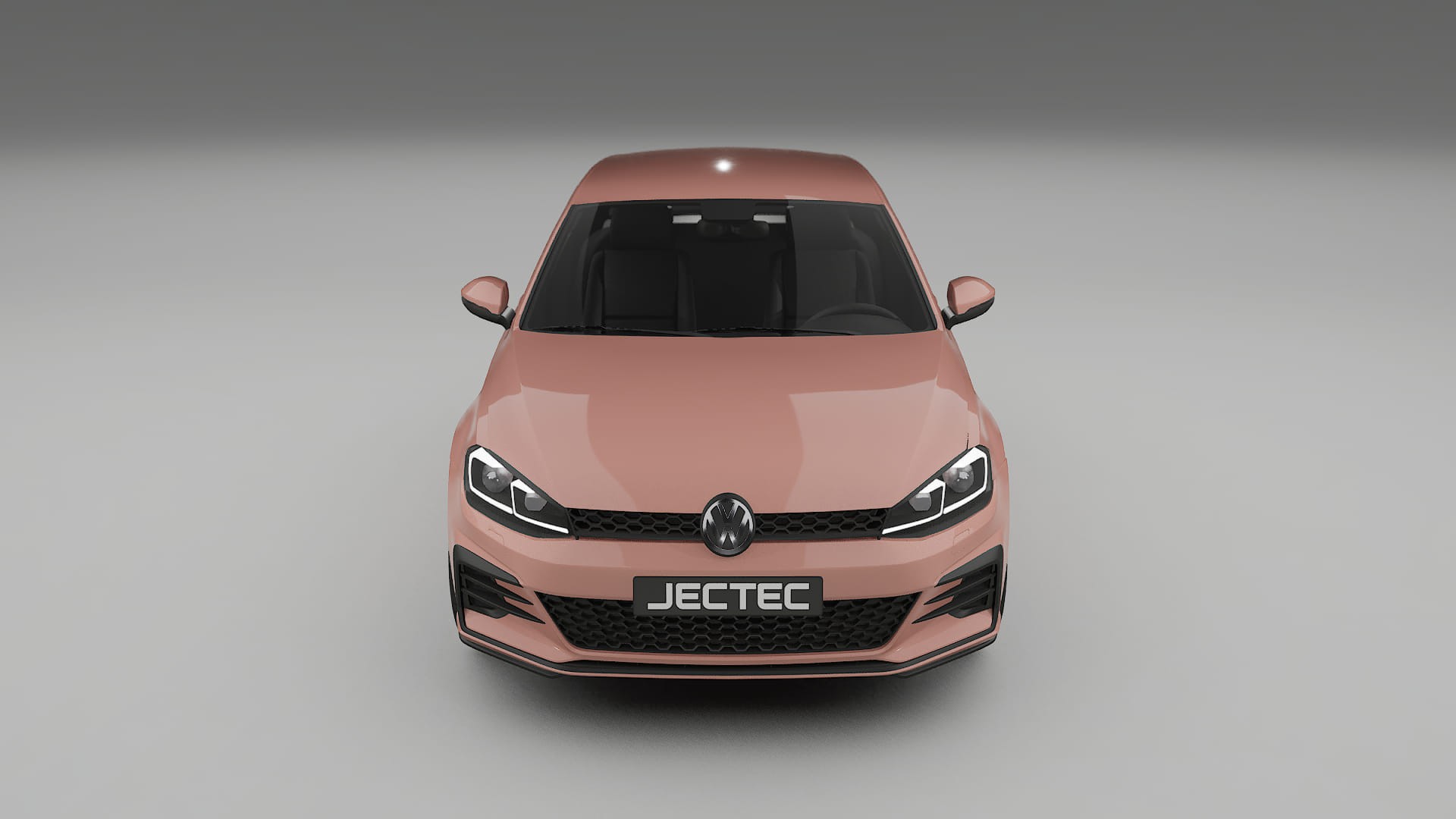 VW Golf Mk7 TPU Lackskyddsfilm | BLUSH Färgskiftande PPF – Komplett Förskuret Kit