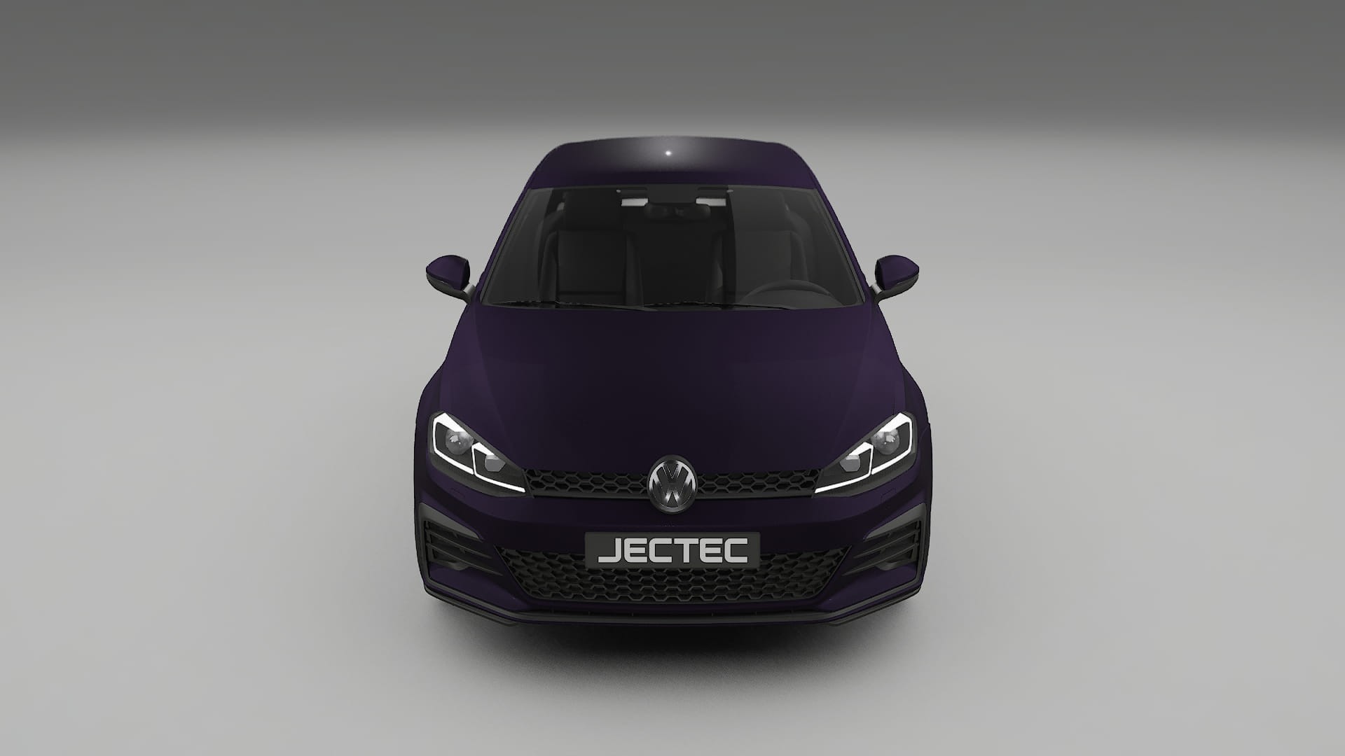VW Golf Mk7 TPU Lackskyddsfilm | VIOLET Färgskiftande PPF – Komplett Förskuret Kit