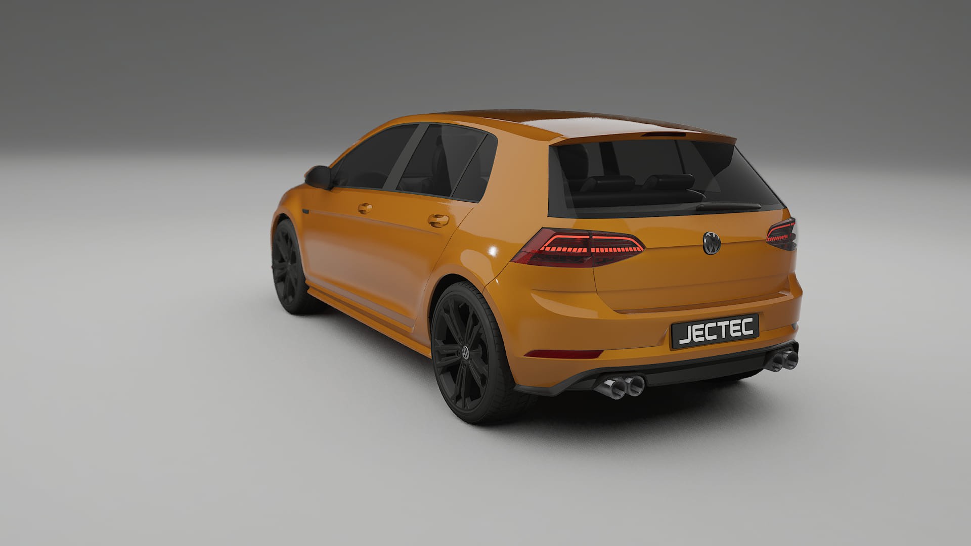 VW Golf Mk7 TPU Lackskyddsfilm | DAISY Färgskiftande PPF – Komplett Förskuret Kit