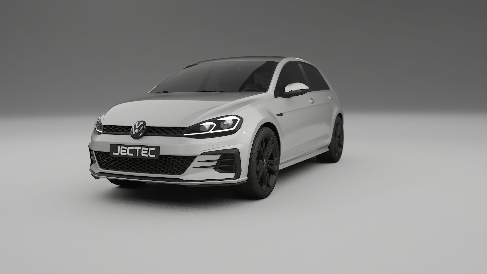 VW Golf Mk7 TPU Lackskyddsfilm | PEARL Färgskiftande PPF – Komplett Förskuret Kit