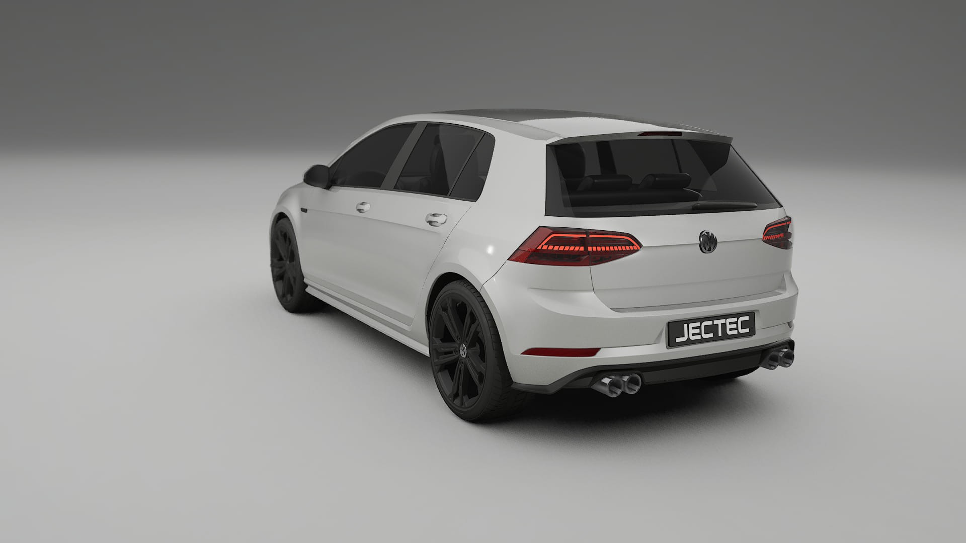 VW Golf Mk7 TPU Lackskyddsfilm | PEARL Färgskiftande PPF – Komplett Förskuret Kit