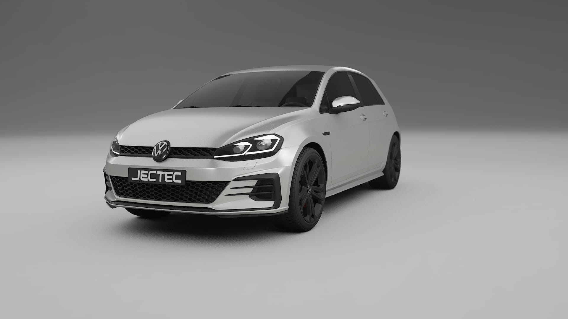 VW Golf Mk7 TPU Lackskyddsfilm | OPAL Färgskiftande PPF – Komplett Förskuret Kit