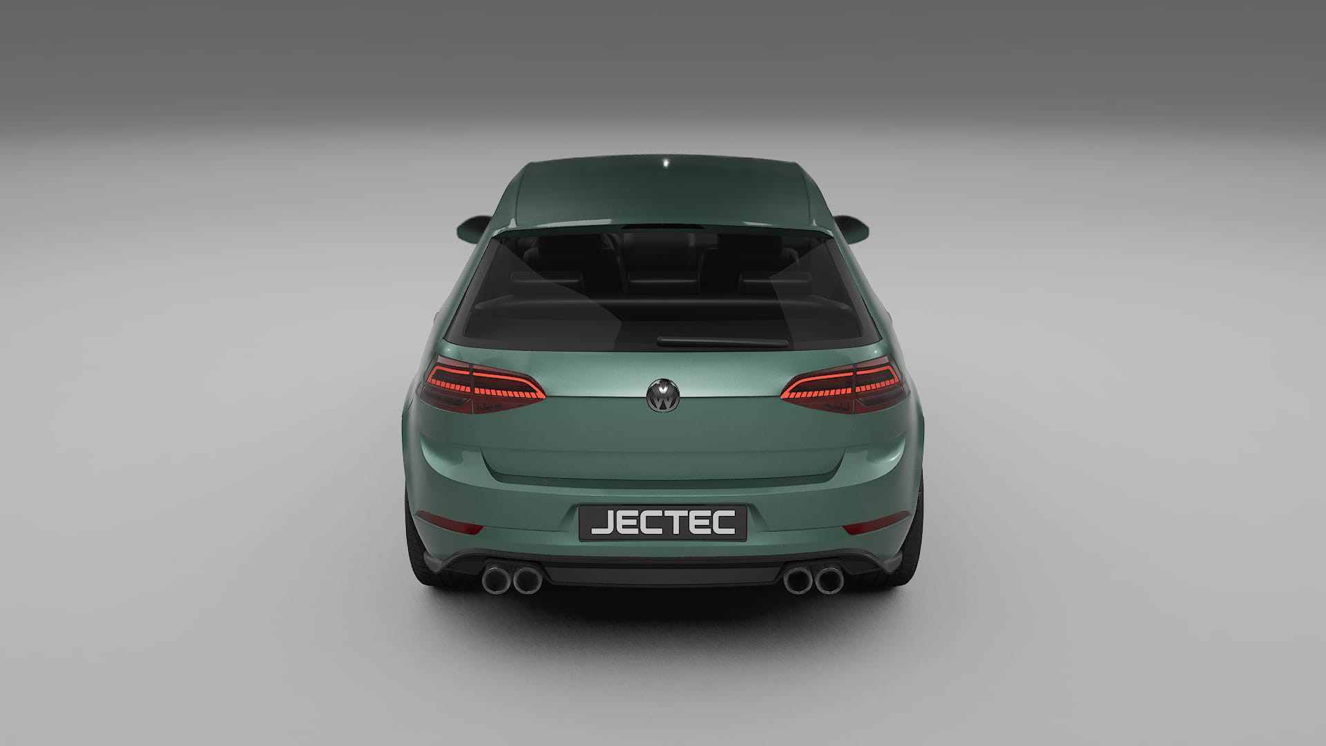 VW Golf Mk7 TPU Lackskyddsfilm | EVERGREEN Färgskiftande PPF – Komplett Förskuret Kit