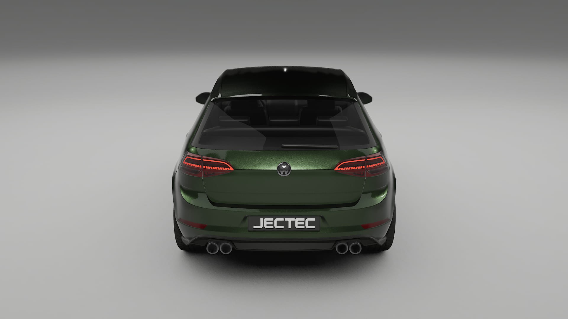 VW Golf Mk7 TPU Lackskyddsfilm | LAGOON Färgskiftande PPF – Komplett Förskuret Kit