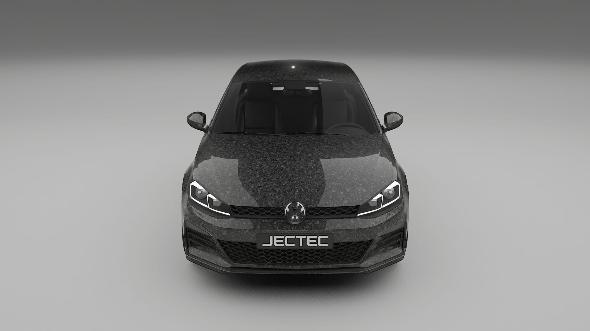 VW Golf Mk7 TPU Lackskyddsfilm | FORGED S Färgskiftande PPF – Komplett Förskuret Kit