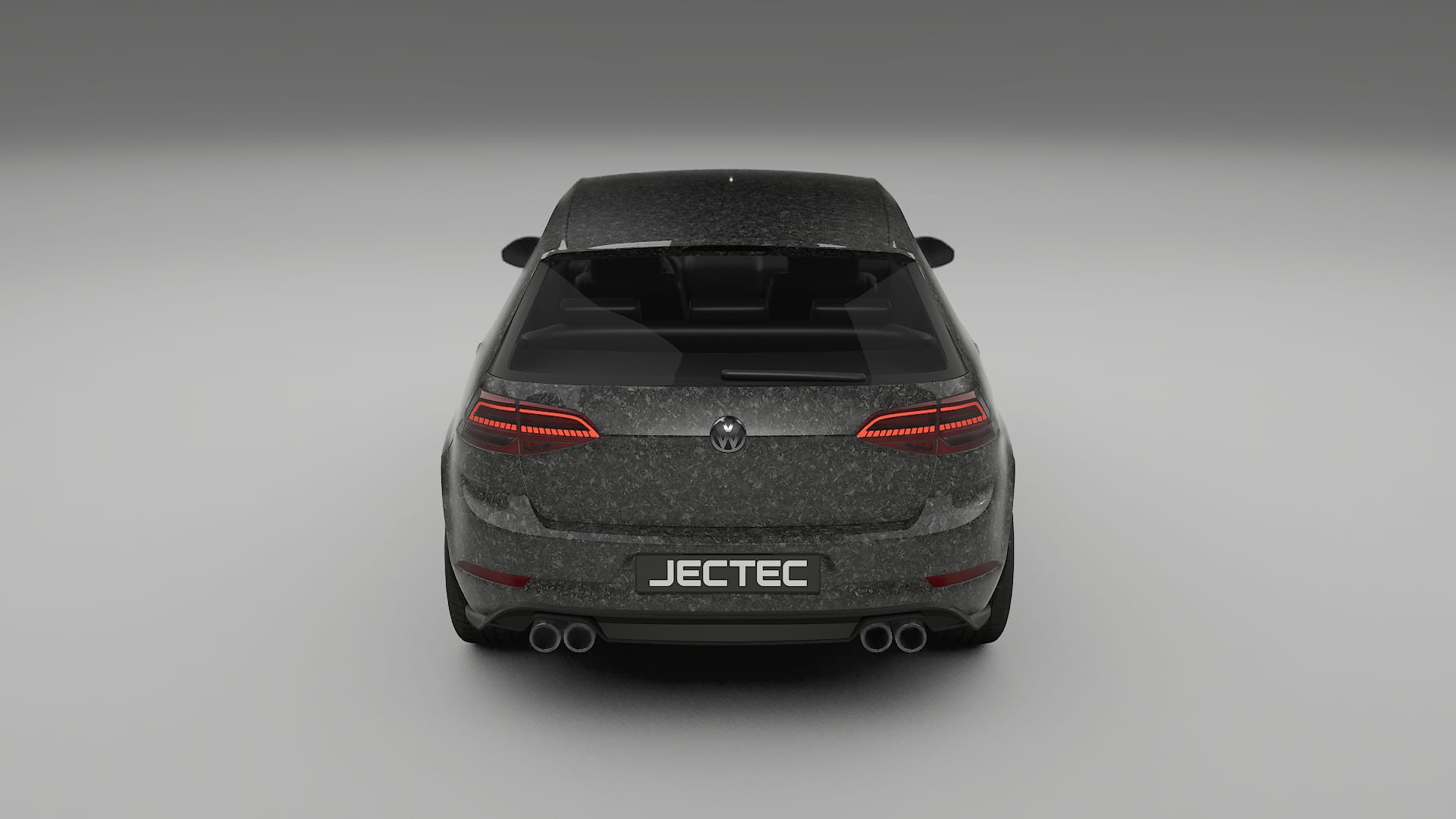 VW Golf Mk7 TPU Lackskyddsfilm | FORGED S Färgskiftande PPF – Komplett Förskuret Kit