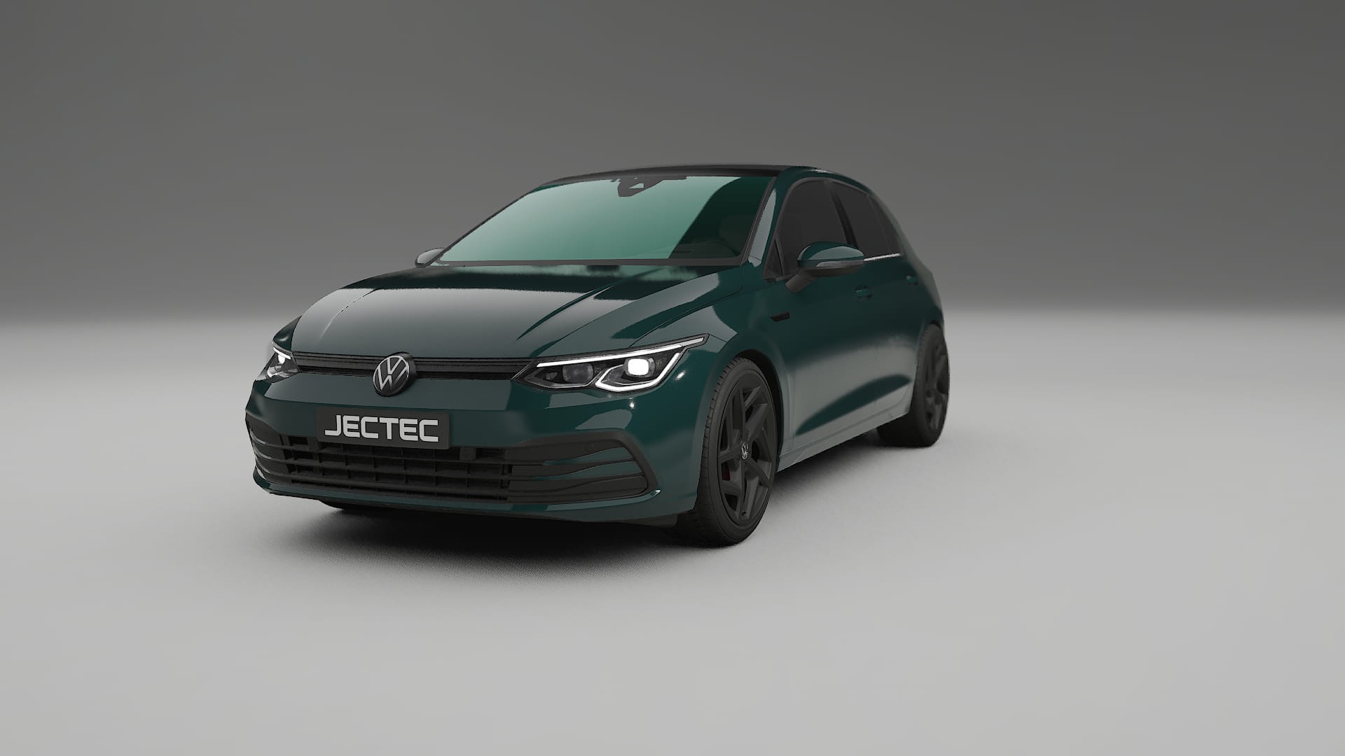 VW Golf Mk8 TPU Lackskyddsfilm | INFERNO Färgskiftande PPF – Komplett Förskuret Kit