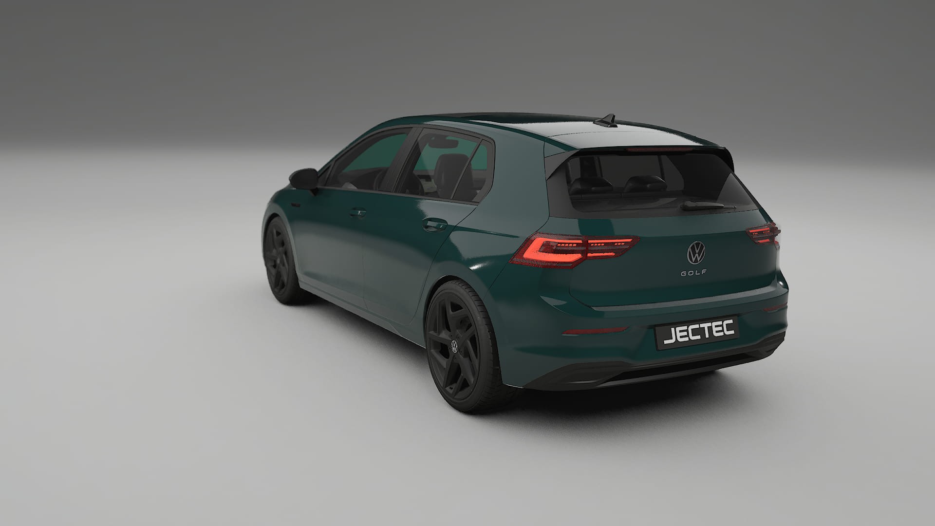 VW Golf Mk8 TPU Lackskyddsfilm | INFERNO Färgskiftande PPF – Komplett Förskuret Kit