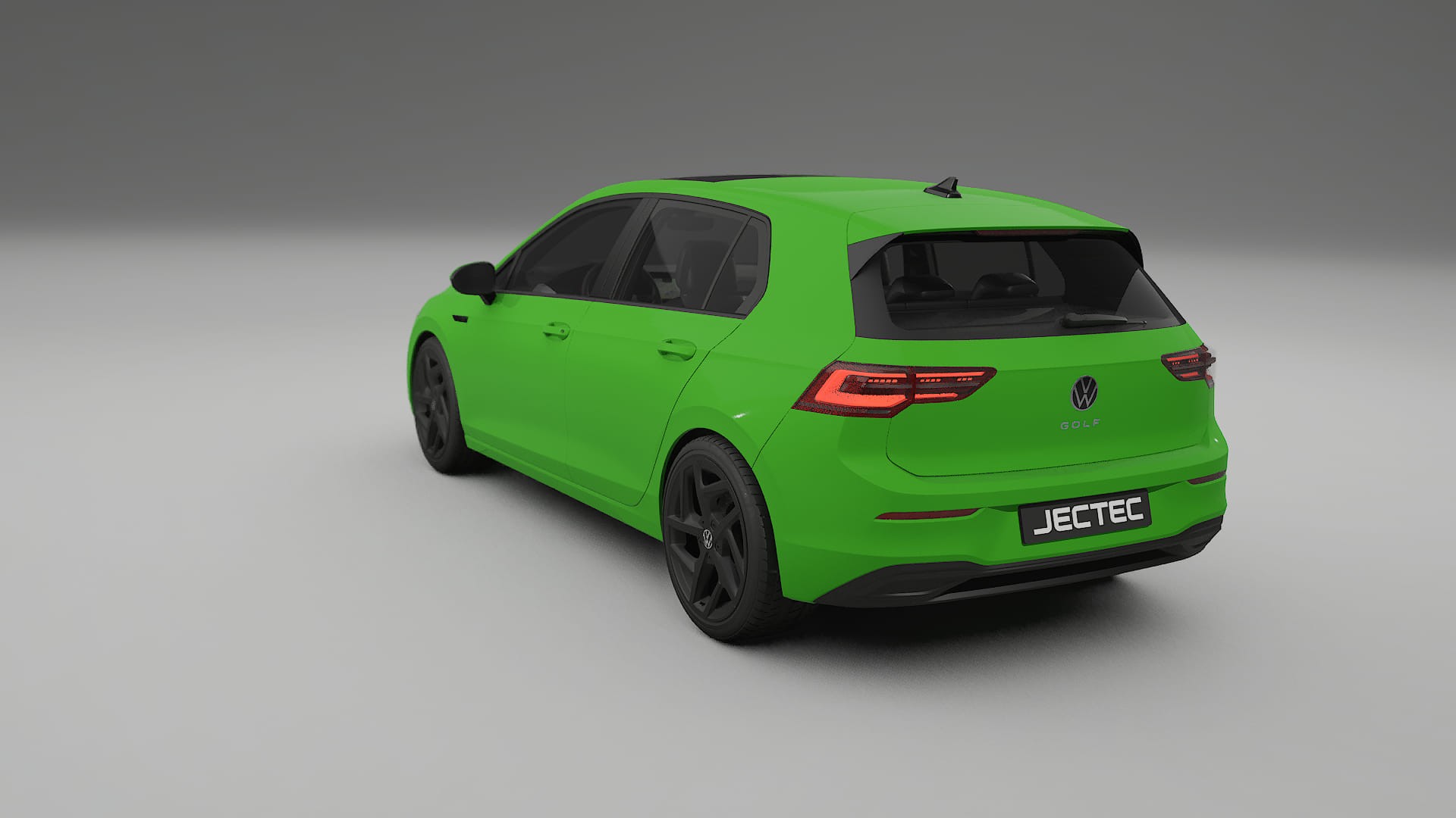 VW Golf Mk8 TPU Lackskyddsfilm | VENOM Färgskiftande PPF – Komplett Förskuret Kit