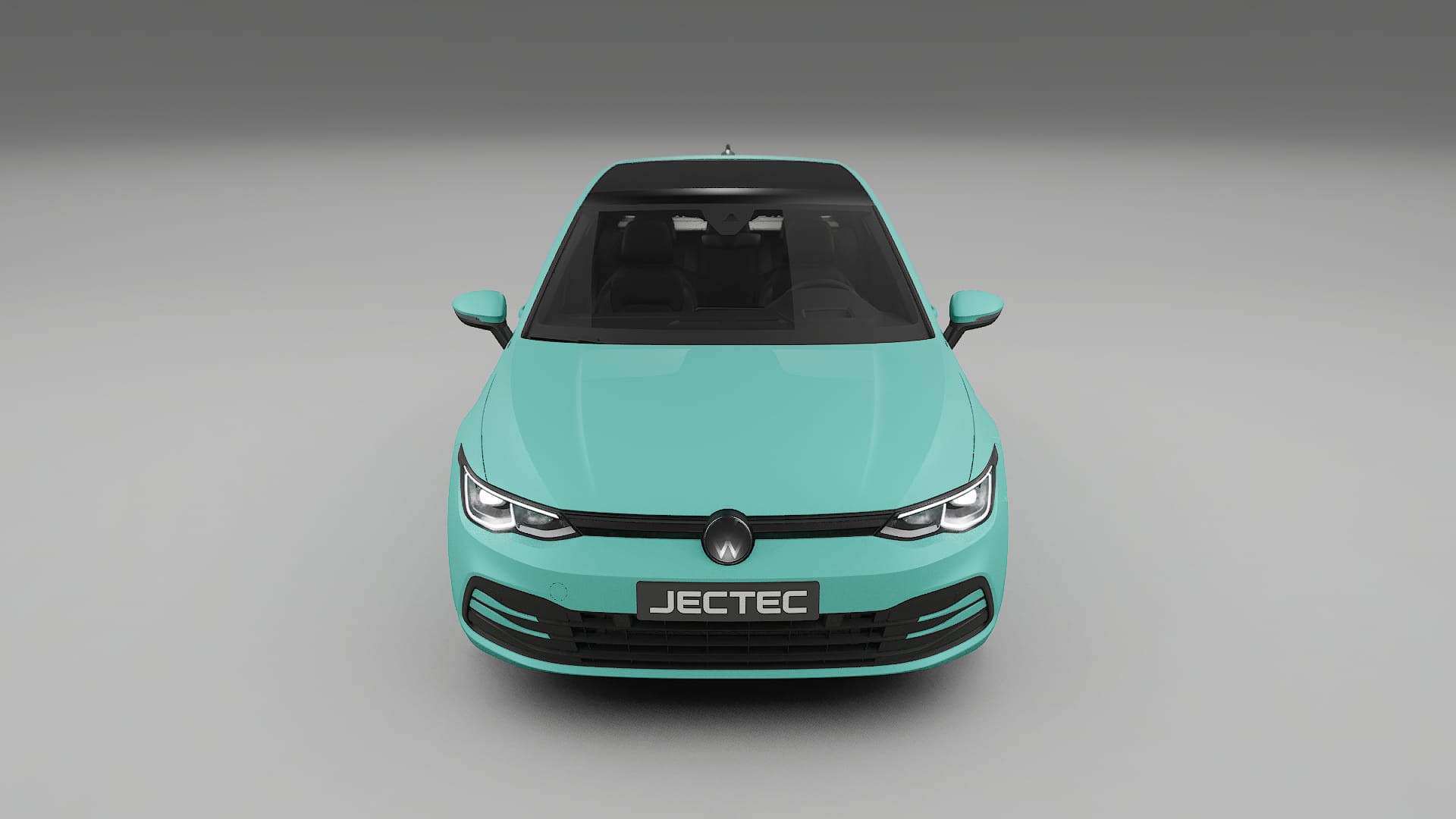 VW Golf Mk8 TPU Lackskyddsfilm | FROST Färgskiftande PPF – Komplett Förskuret Kit