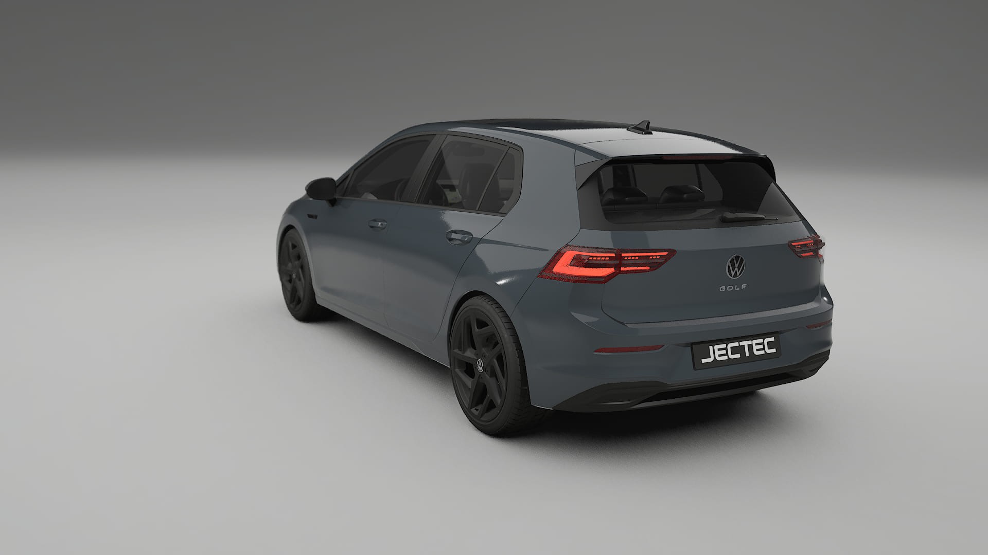 VW Golf Mk8 TPU Lackskyddsfilm | GRANITE Färgskiftande PPF – Komplett Förskuret Kit