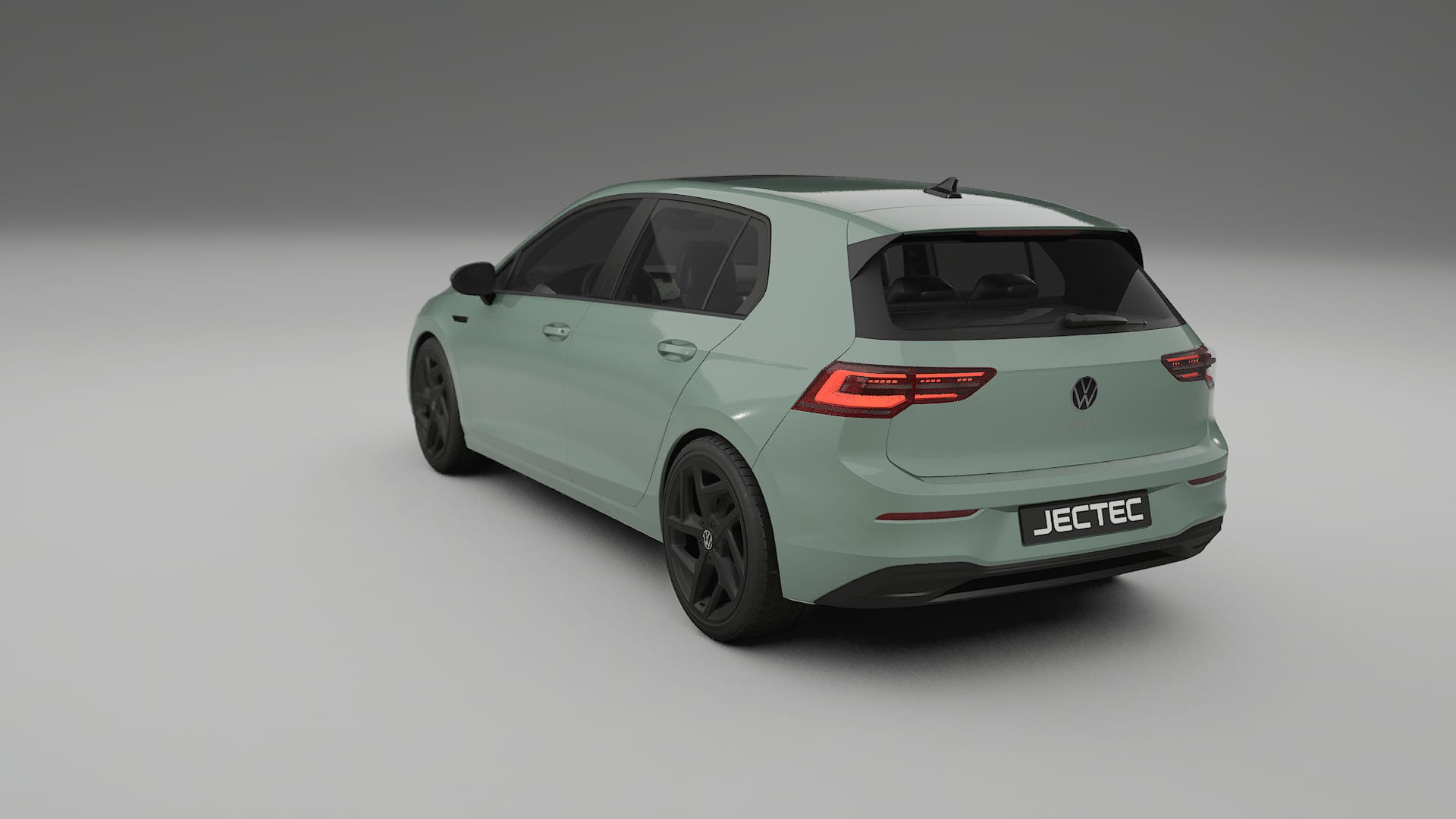 VW Golf Mk8 TPU Lackskyddsfilm | CINDER Färgskiftande PPF – Komplett Förskuret Kit