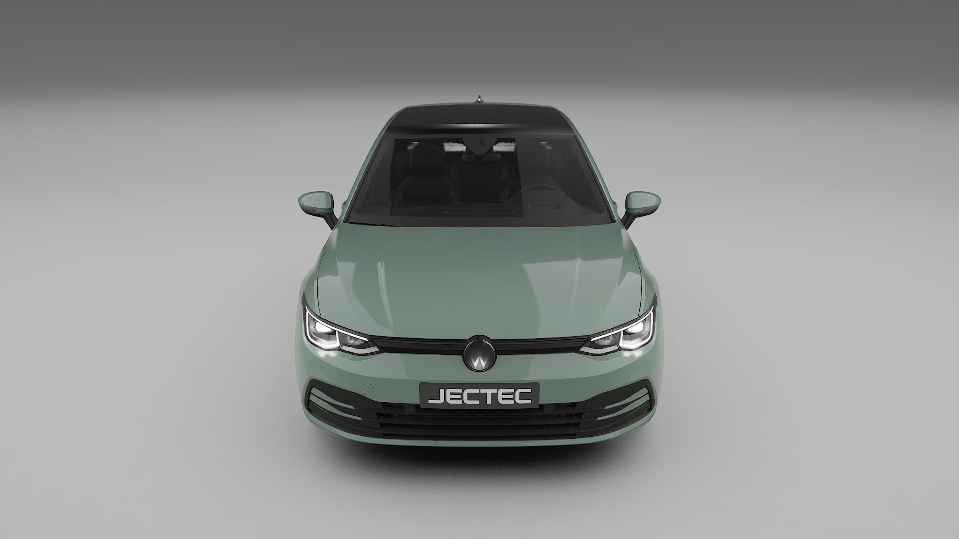 VW Golf Mk8 TPU Lackskyddsfilm | CINDER Färgskiftande PPF – Komplett Förskuret Kit