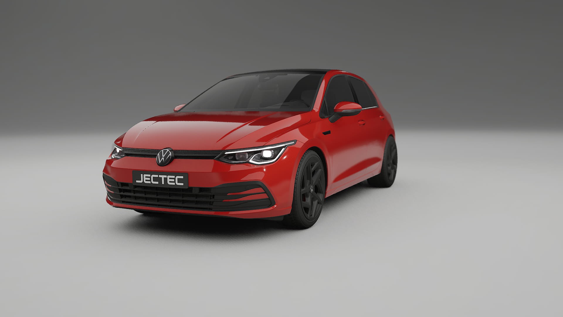 VW Golf Mk8 TPU Lackskyddsfilm | BLAZE Färgskiftande PPF – Komplett Förskuret Kit