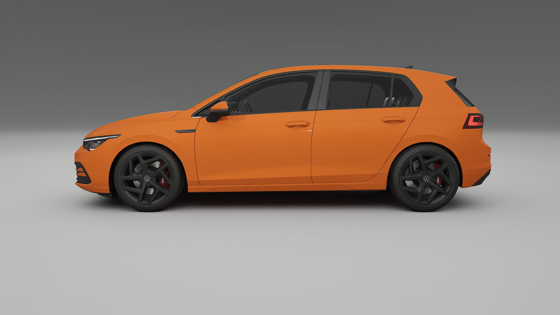 VW Golf Mk8 TPU Lackskyddsfilm | ROCKET Färgskiftande PPF – Komplett Förskuret Kit