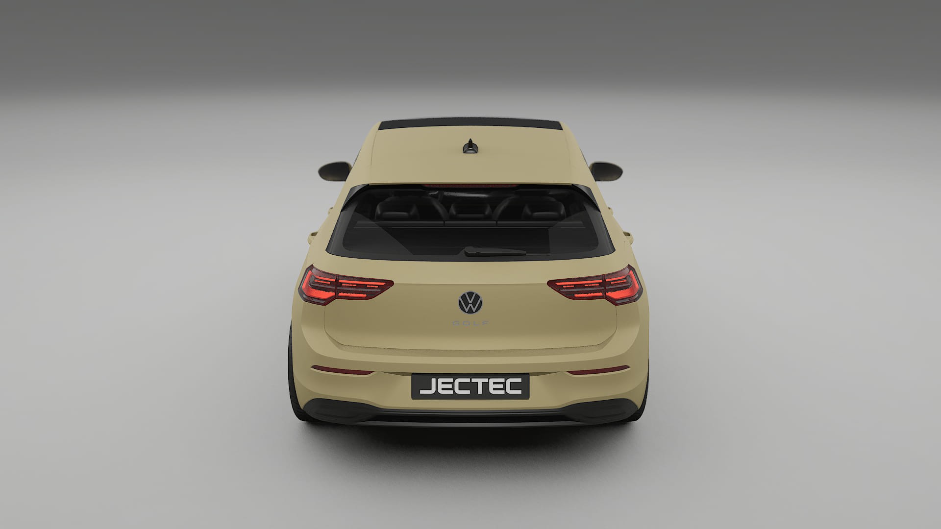 VW Golf Mk8 TPU Lackskyddsfilm | SAND Färgskiftande PPF – Komplett Förskuret Kit