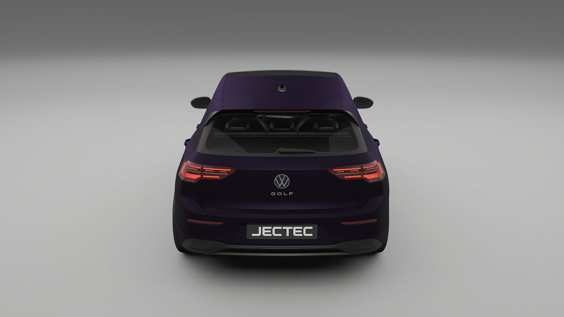 VW Golf Mk8 TPU Lackskyddsfilm | VIOLET Färgskiftande PPF – Komplett Förskuret Kit
