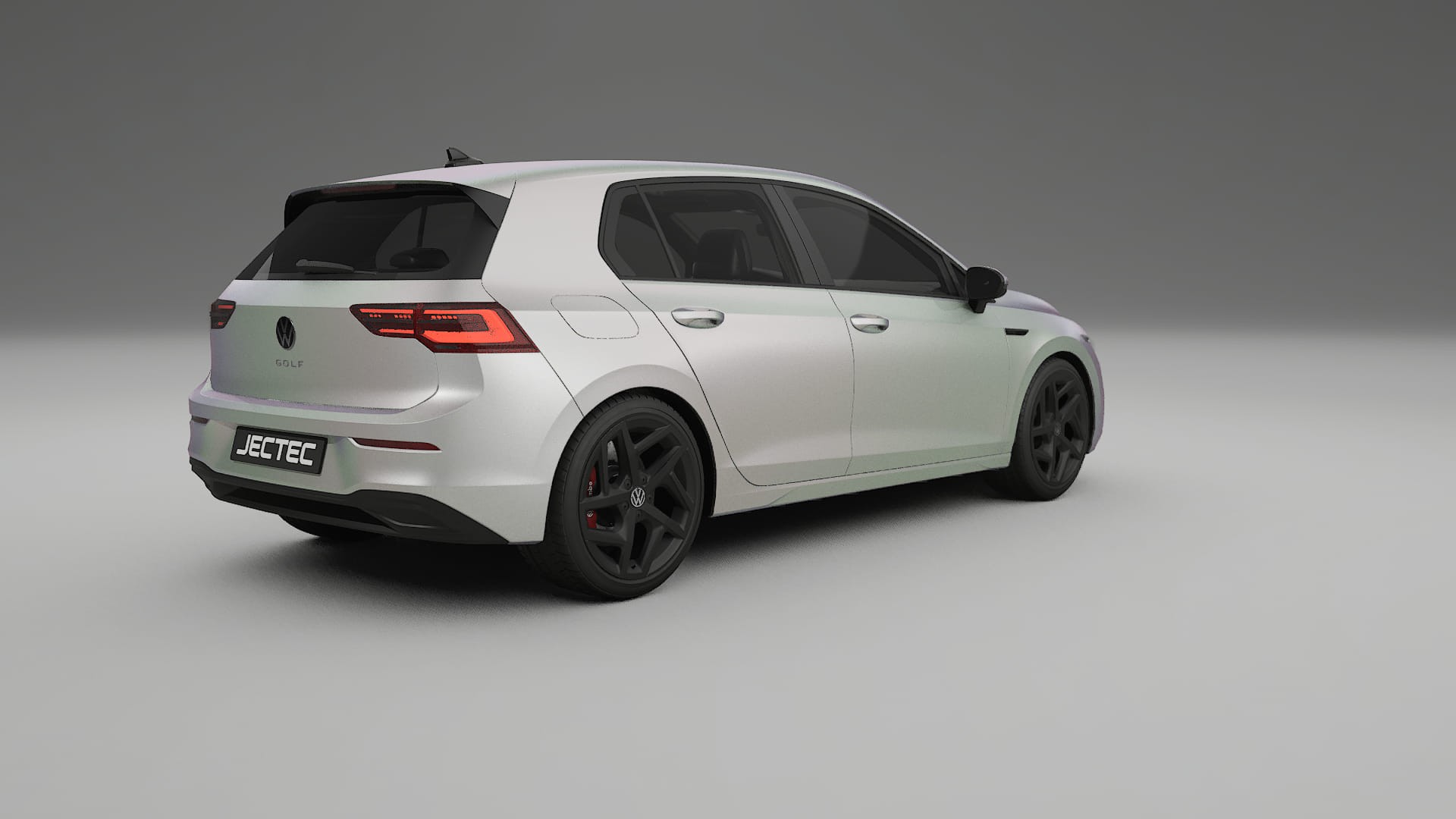 VW Golf Mk8 TPU Lackskyddsfilm | NEBULA Färgskiftande PPF – Komplett Förskuret Kit