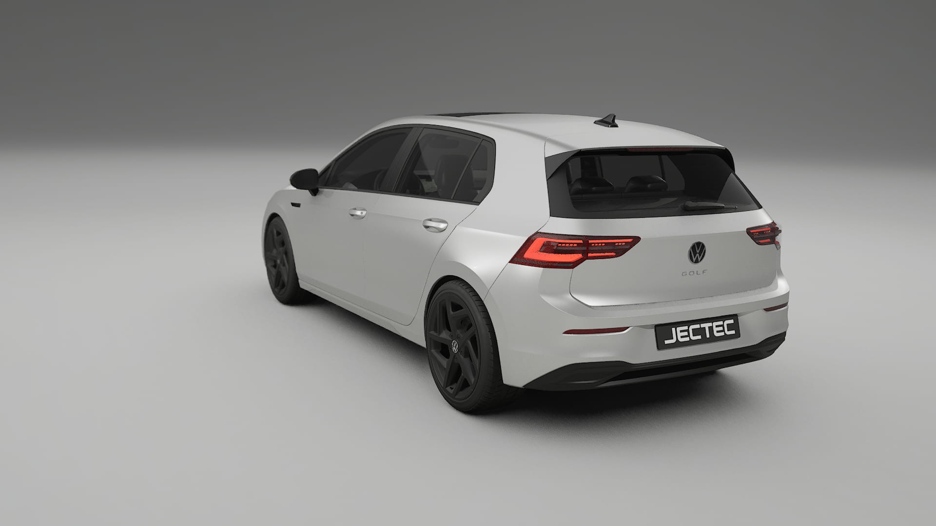 VW Golf Mk8 TPU Lackskyddsfilm | OPAL Färgskiftande PPF – Komplett Förskuret Kit