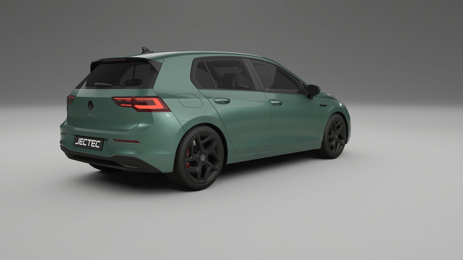 VW Golf Mk8 TPU Lackskyddsfilm | EVERGREEN Färgskiftande PPF – Komplett Förskuret Kit
