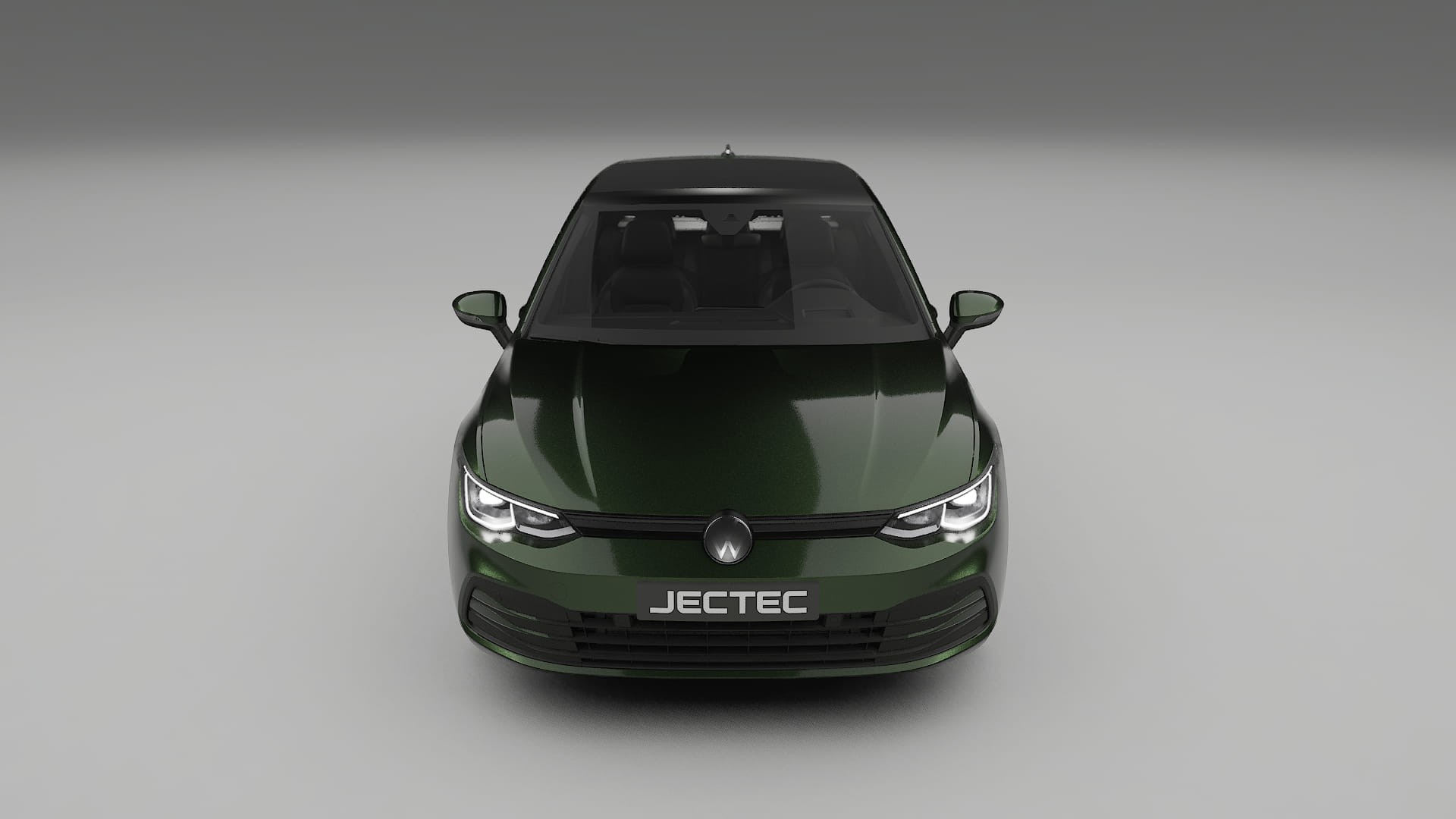 VW Golf Mk8 TPU Lackskyddsfilm | LAGOON Färgskiftande PPF – Komplett Förskuret Kit