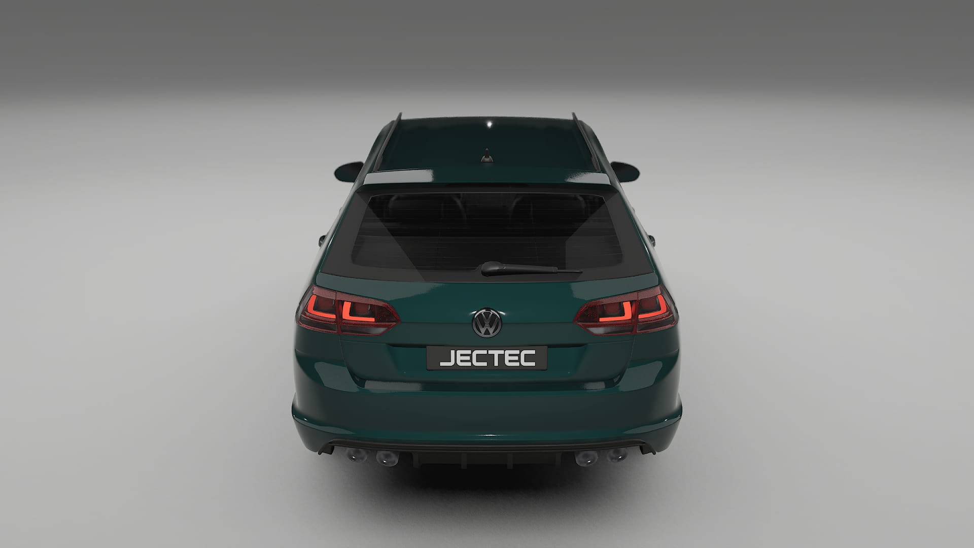 VW Golf Variant Mk7 TPU Lackskyddsfilm | INFERNO Färgskiftande PPF – Komplett Förskuret Kit