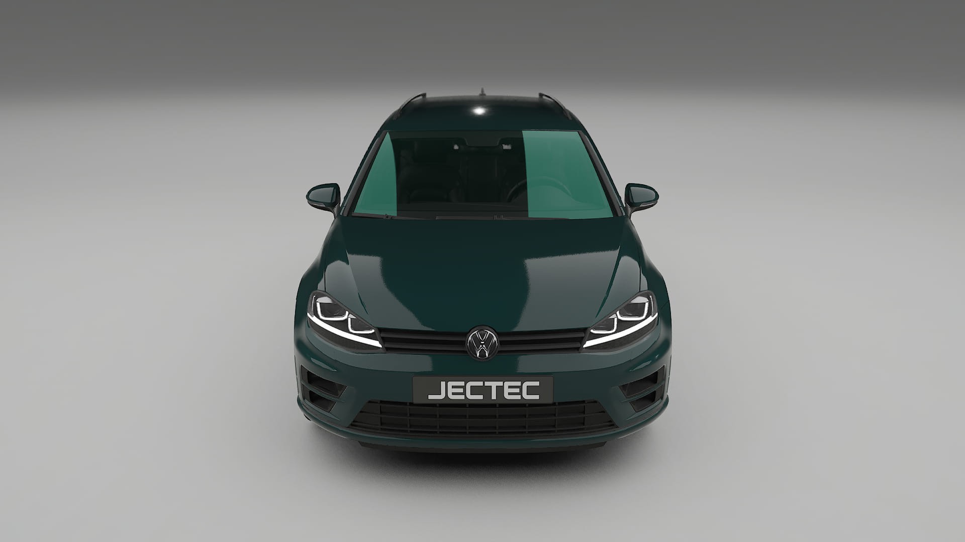 VW Golf Variant Mk7 TPU Lackskyddsfilm | INFERNO Färgskiftande PPF – Komplett Förskuret Kit