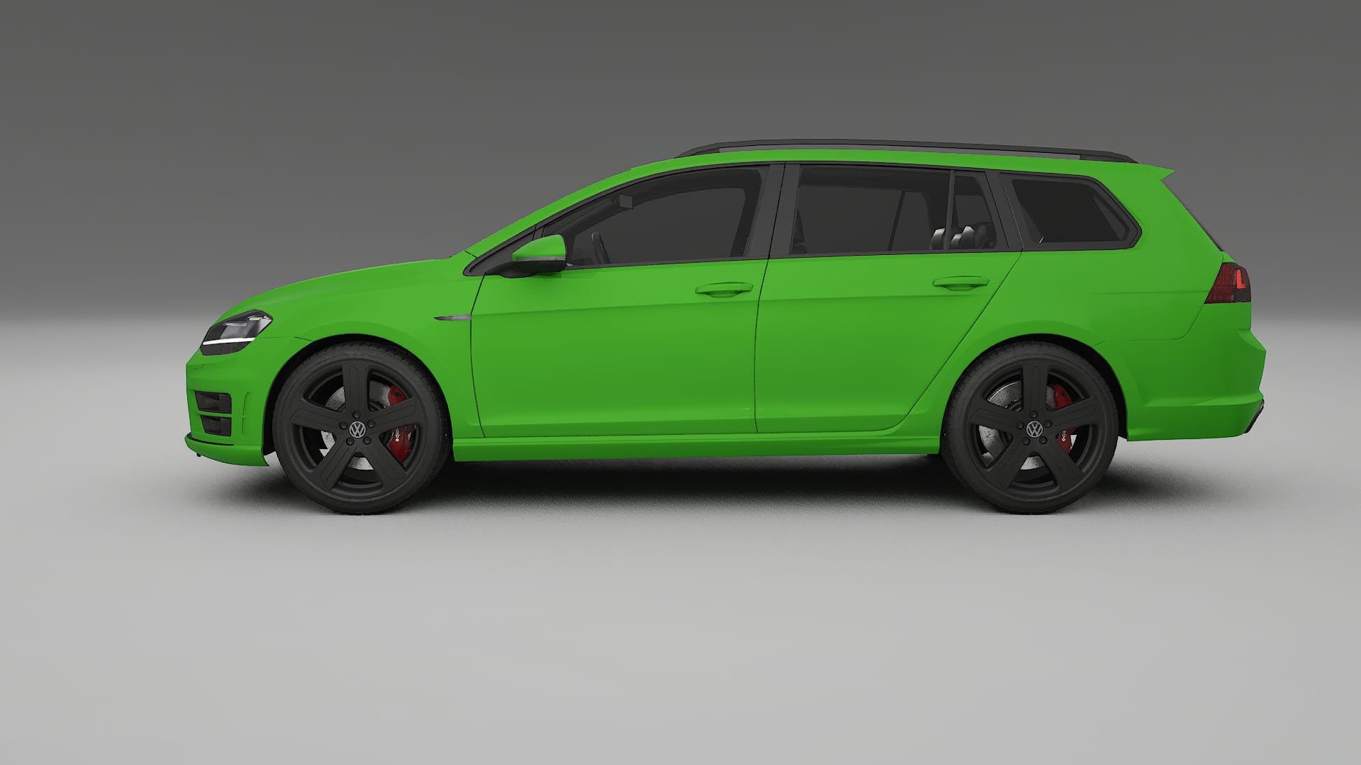 VW Golf Variant Mk7 TPU Lackskyddsfilm | VENOM Färgskiftande PPF – Komplett Förskuret Kit