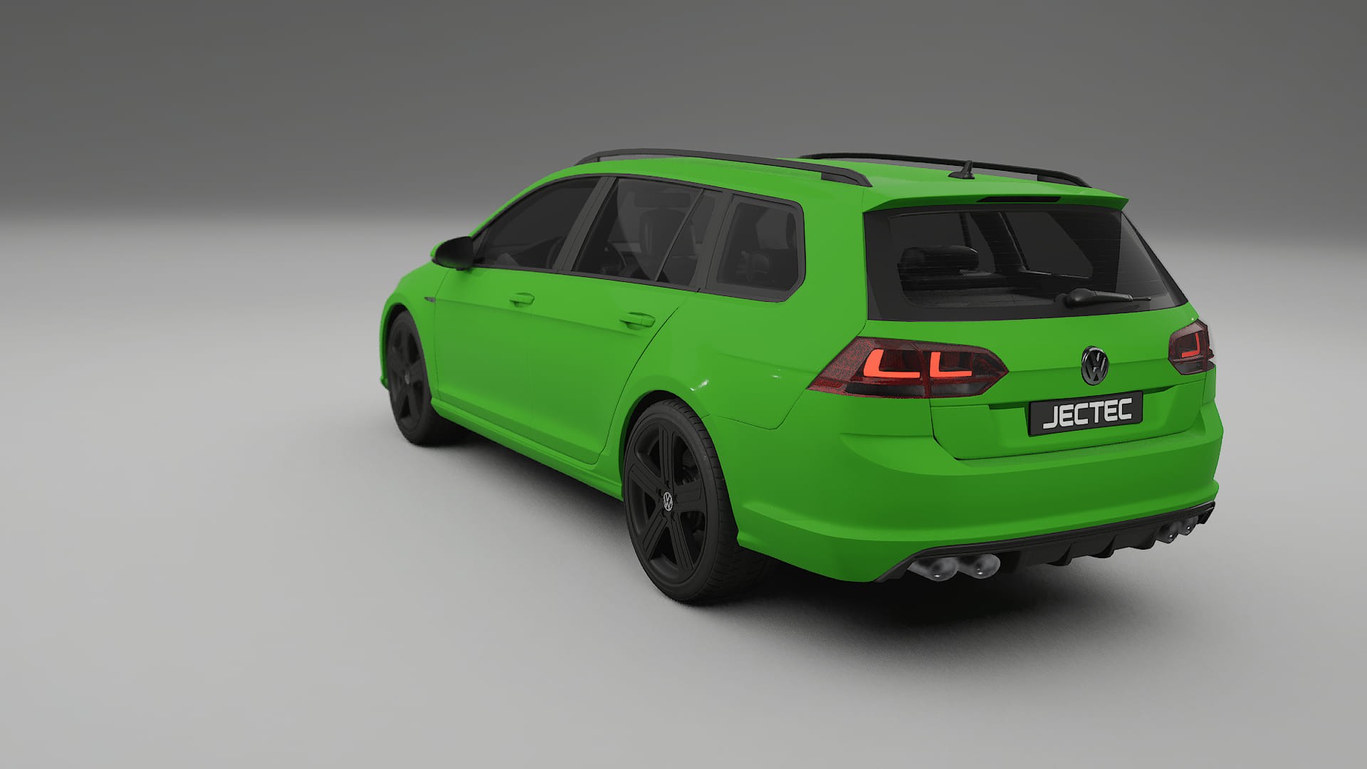 VW Golf Variant Mk7 TPU Lackskyddsfilm | VENOM Färgskiftande PPF – Komplett Förskuret Kit