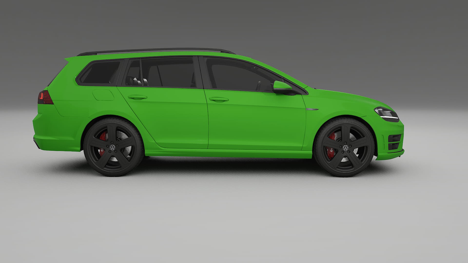 VW Golf Variant Mk7 TPU Lackskyddsfilm | VENOM Färgskiftande PPF – Komplett Förskuret Kit