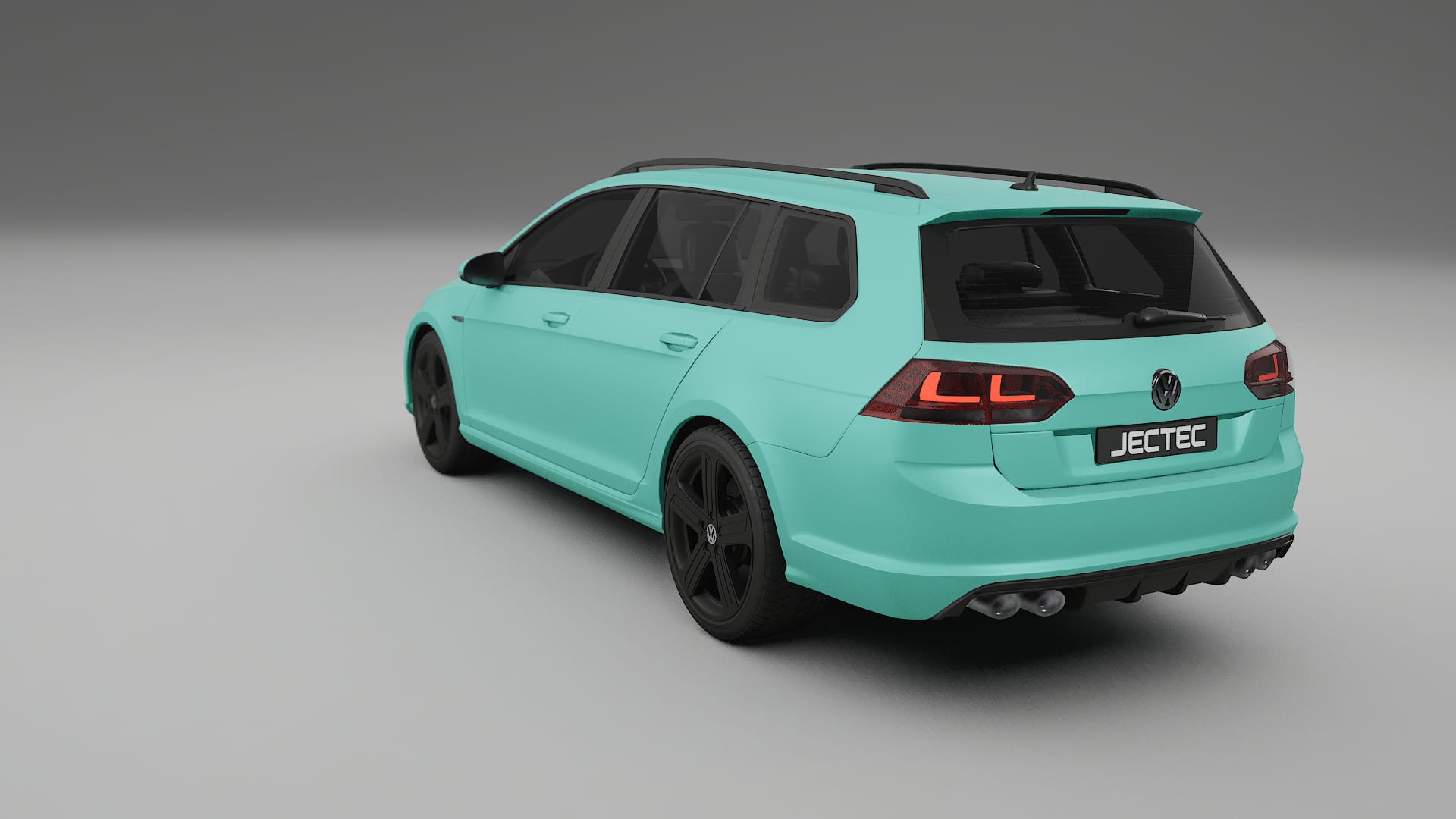 VW Golf Variant Mk7 TPU Lackskyddsfilm | FROST Färgskiftande PPF – Komplett Förskuret Kit