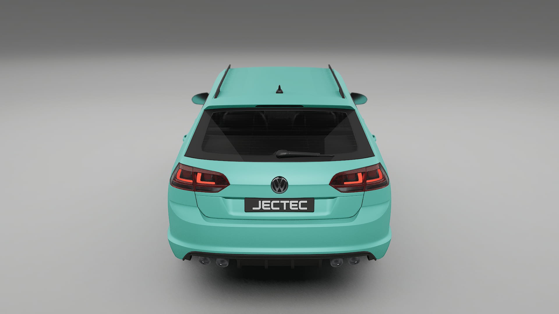 VW Golf Variant Mk7 TPU Lackskyddsfilm | FROST Färgskiftande PPF – Komplett Förskuret Kit