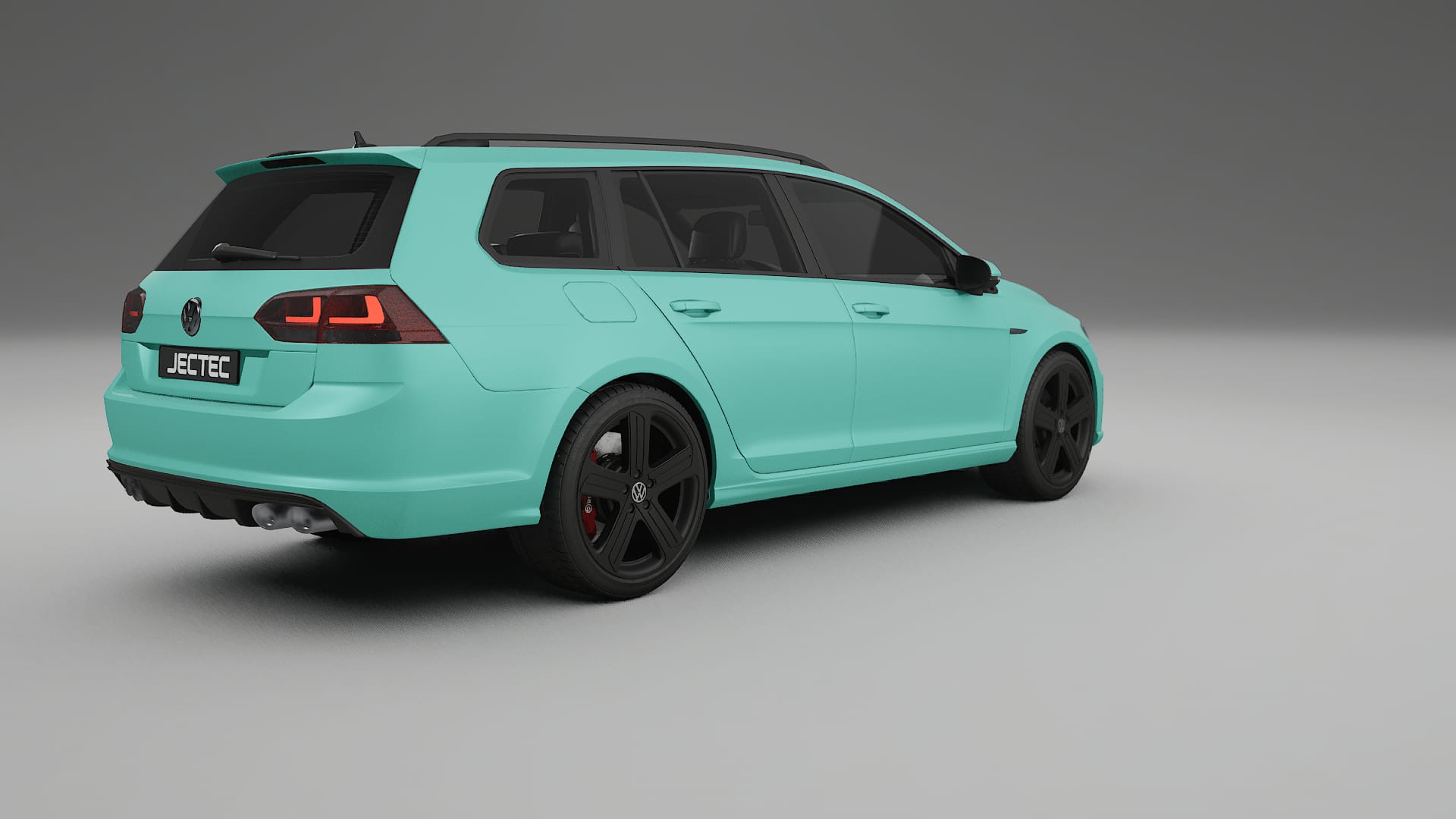 VW Golf Variant Mk7 TPU Lackskyddsfilm | FROST Färgskiftande PPF – Komplett Förskuret Kit