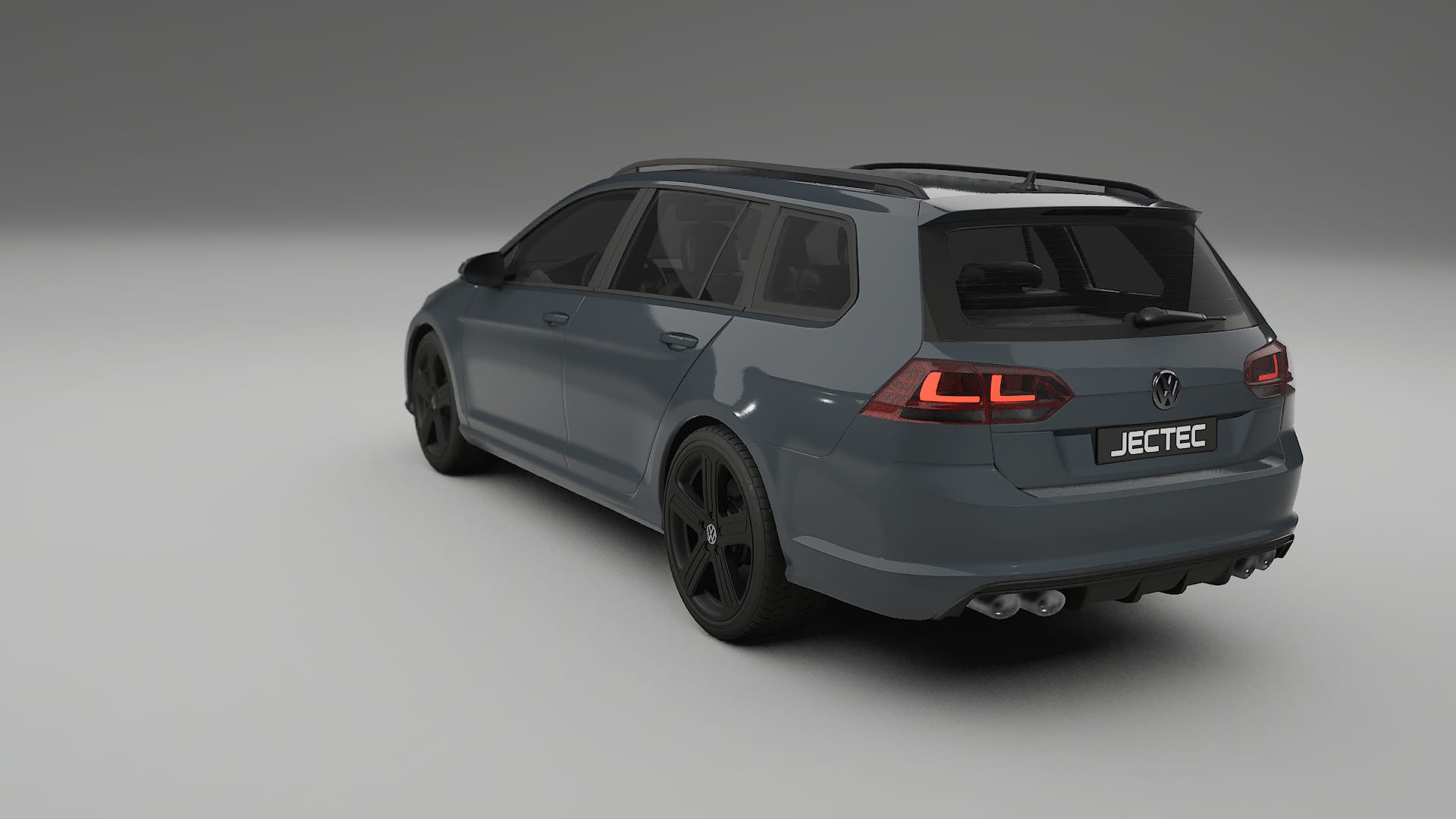 VW Golf Variant Mk7 TPU Lackskyddsfilm | GRANITE Färgskiftande PPF – Komplett Förskuret Kit