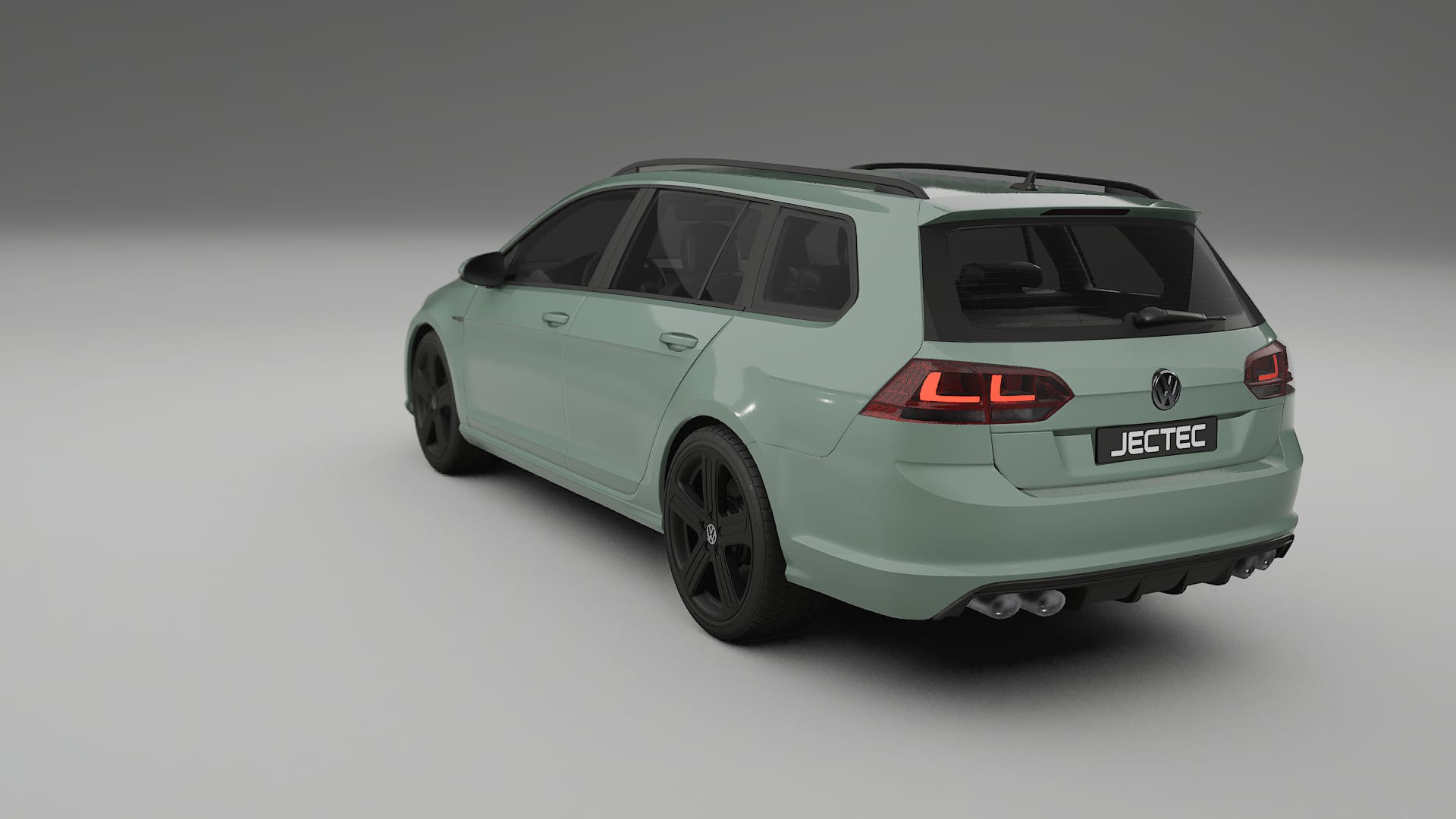 VW Golf Variant Mk7 TPU Lackskyddsfilm | CINDER Färgskiftande PPF – Komplett Förskuret Kit