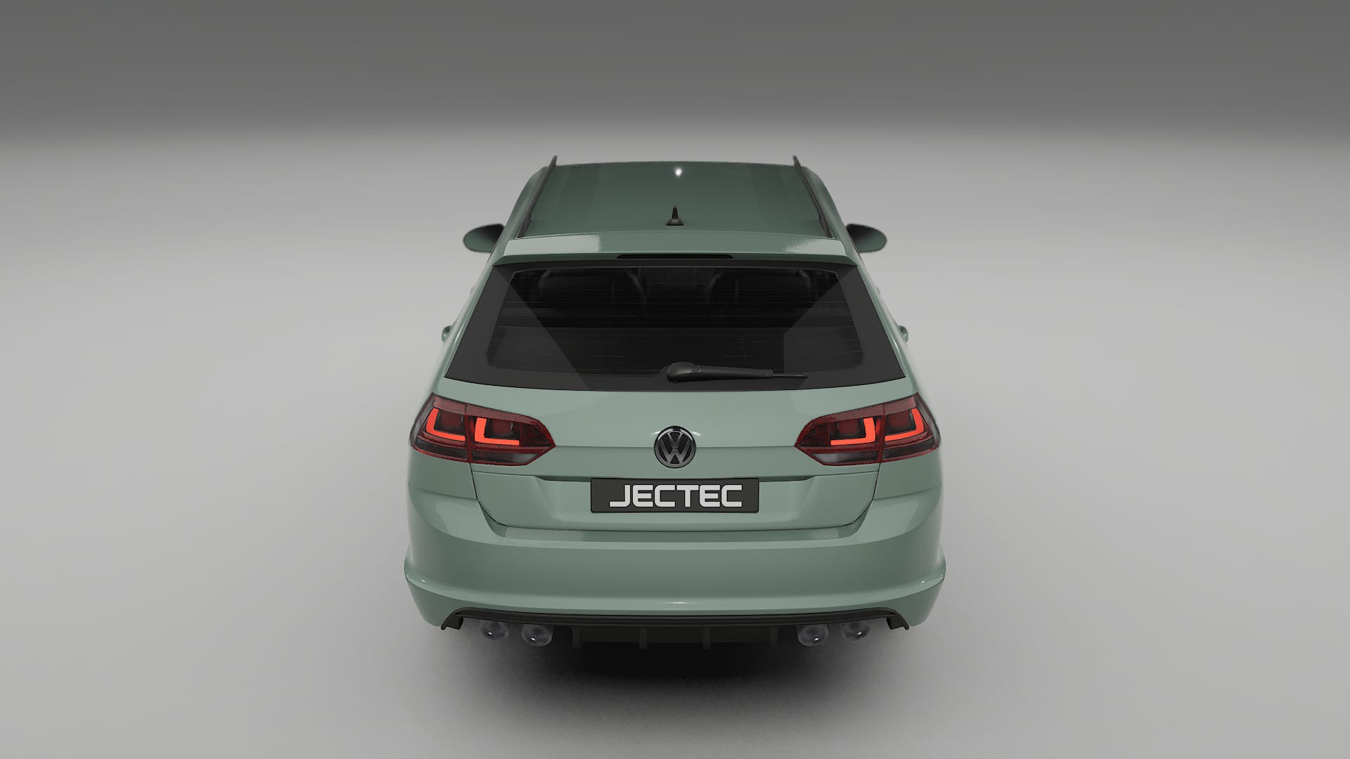 VW Golf Variant Mk7 TPU Lackskyddsfilm | CINDER Färgskiftande PPF – Komplett Förskuret Kit