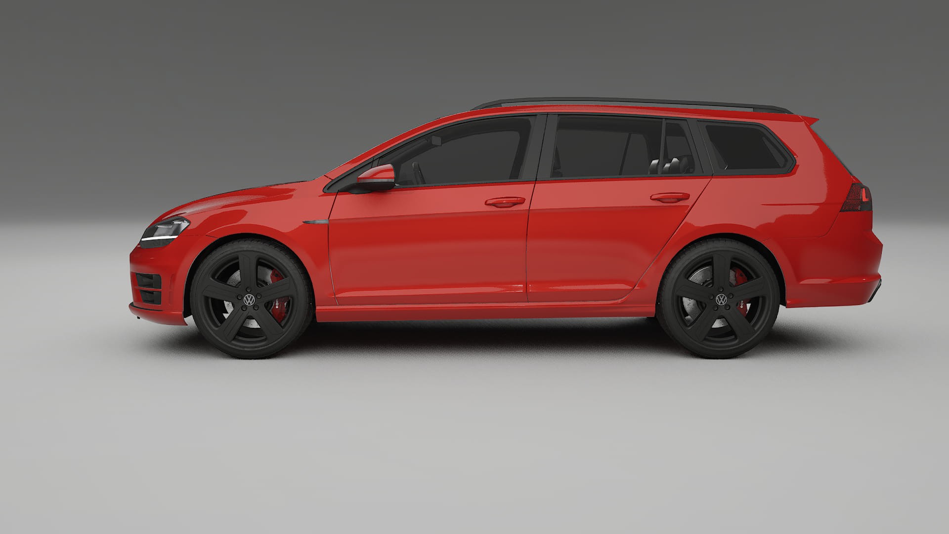 VW Golf Variant Mk7 TPU Lackskyddsfilm | BLAZE Färgskiftande PPF – Komplett Förskuret Kit