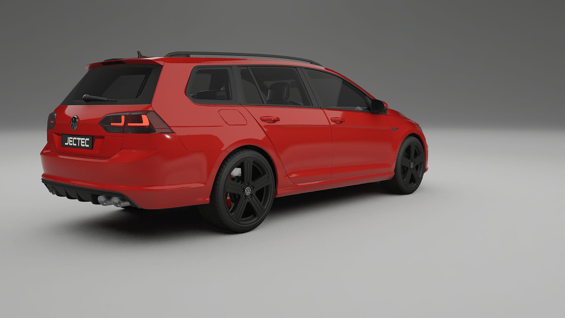 VW Golf Variant Mk7 TPU Lackskyddsfilm | BLAZE Färgskiftande PPF – Komplett Förskuret Kit